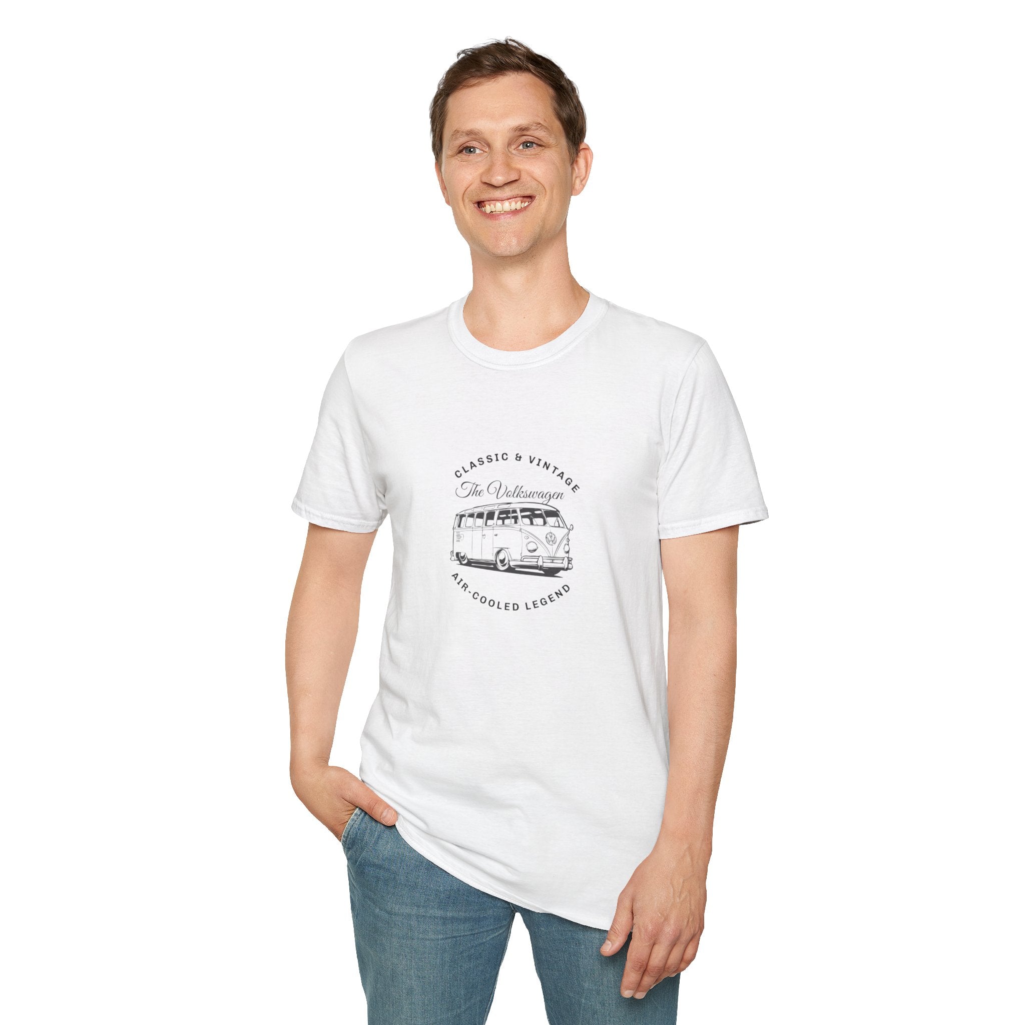 Vintage VW Bus Graphic T-Shirt | Retro Design Tee for Road Trips, Festivals & Fun