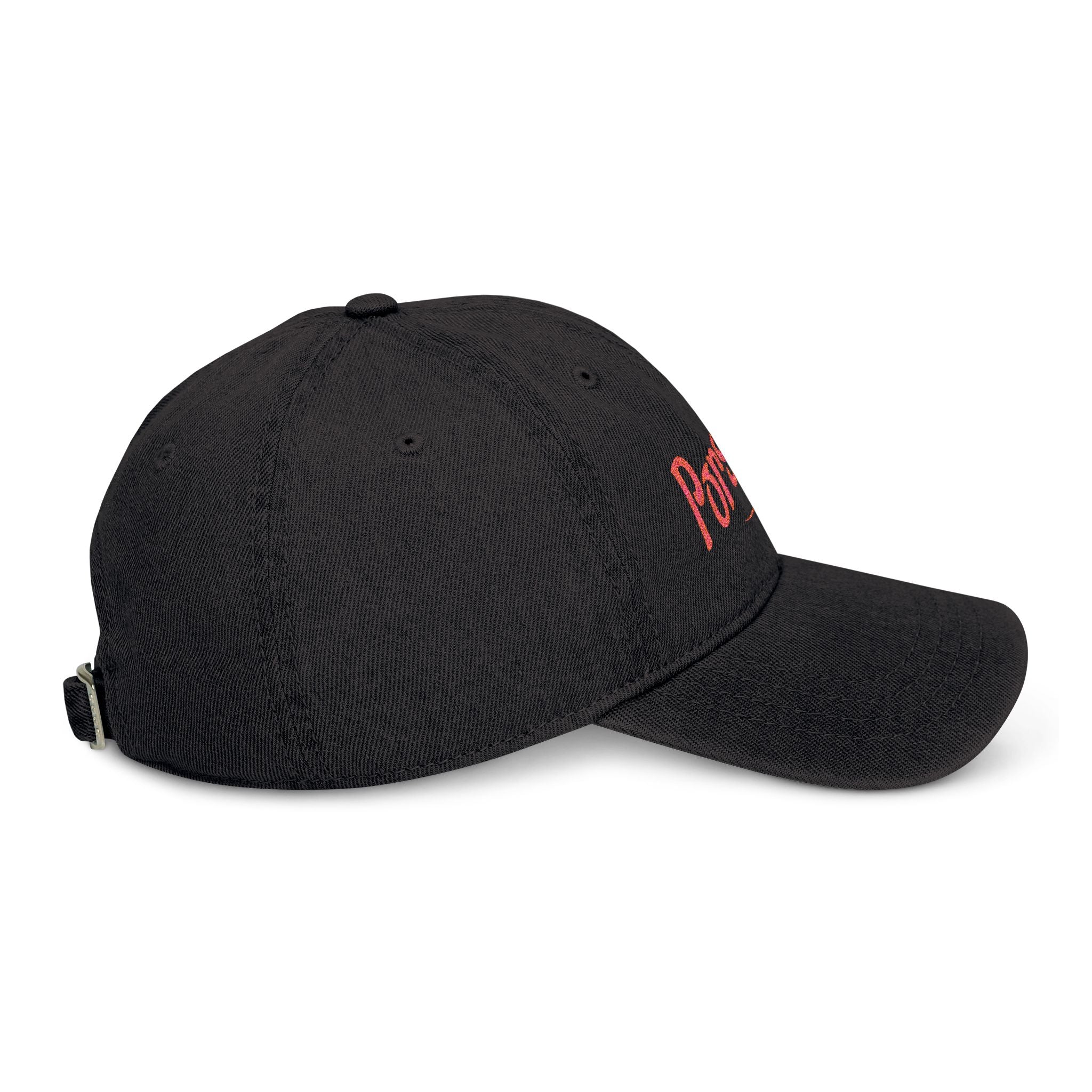 Porsche Logo Denim Hat – Embroidered Classic Cap for Car Lovers