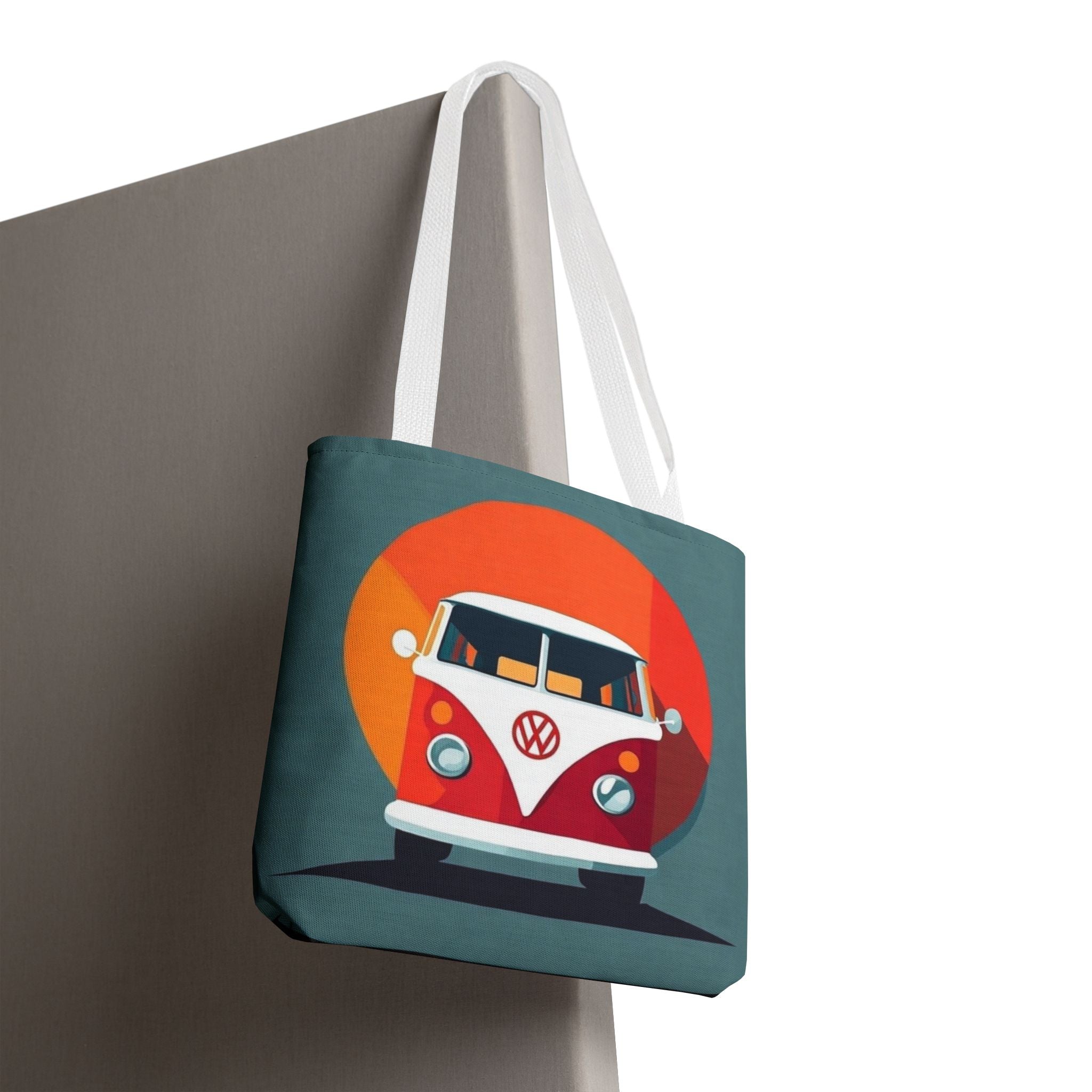 Retro VW Bus Tote Bag – Road Trip Essential for VW Lovers
