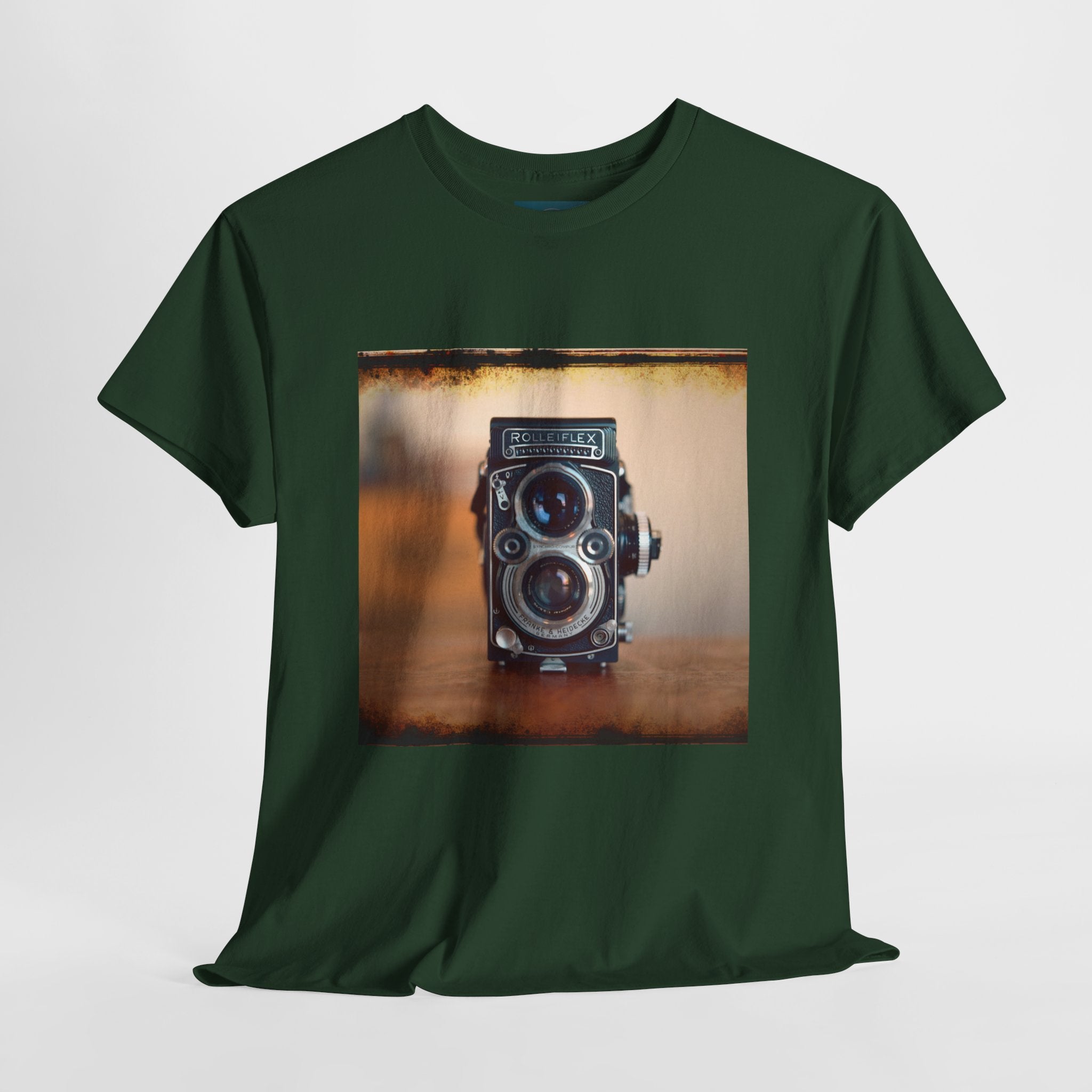 Vintage Camera T‑Shirt – Unisex Cotton Tee for Photography Lovers