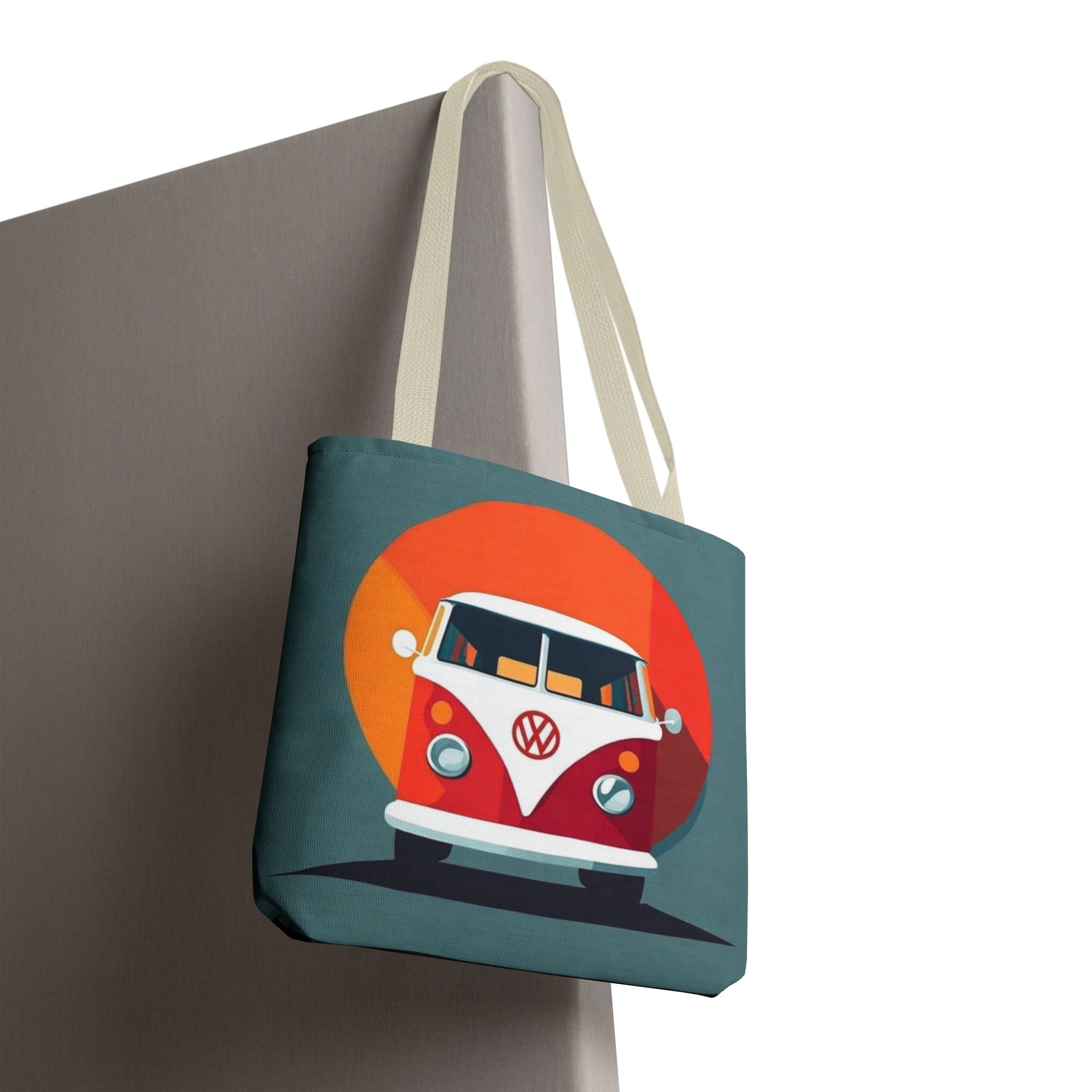 Retro VW Bus Tote Bag – Road Trip Essential for VW Lovers