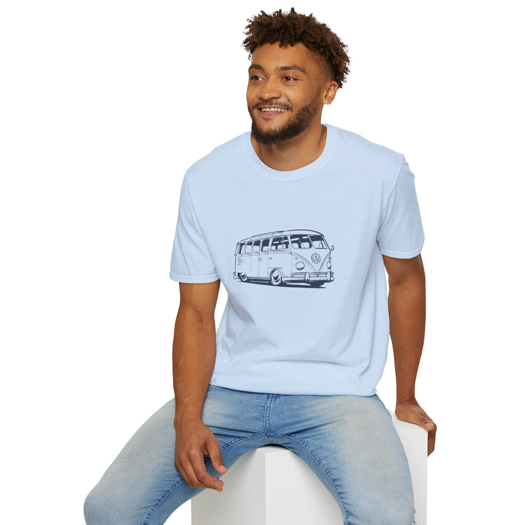 VW Bus Graphic Unisex T-Shirt - Retro Camper Tee for Summer Vibes