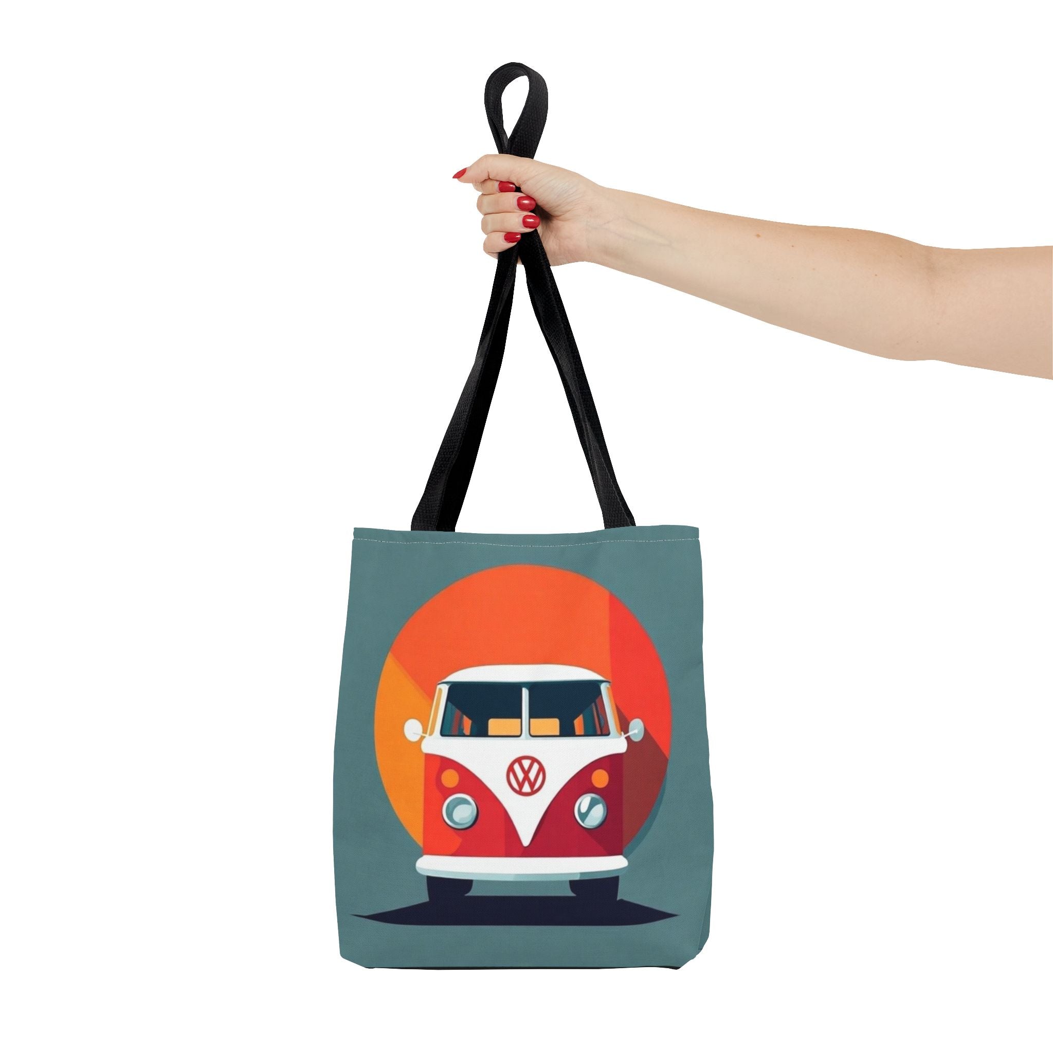 Retro VW Bus Tote Bag – Road Trip Essential for VW Lovers