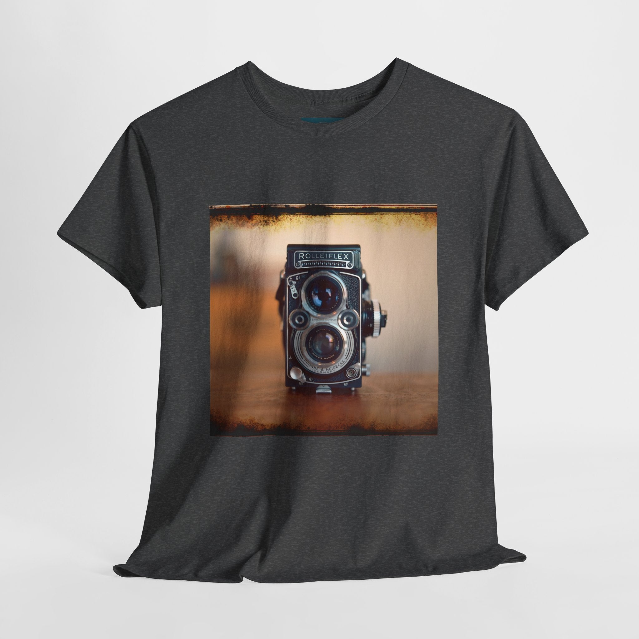 Vintage Camera T‑Shirt – Unisex Cotton Tee for Photography Lovers