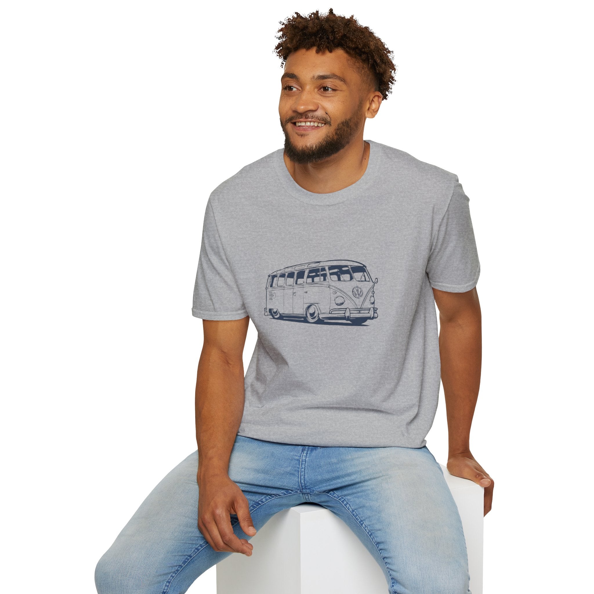 VW Bus Graphic Unisex T-Shirt - Retro Camper Tee for Summer Vibes
