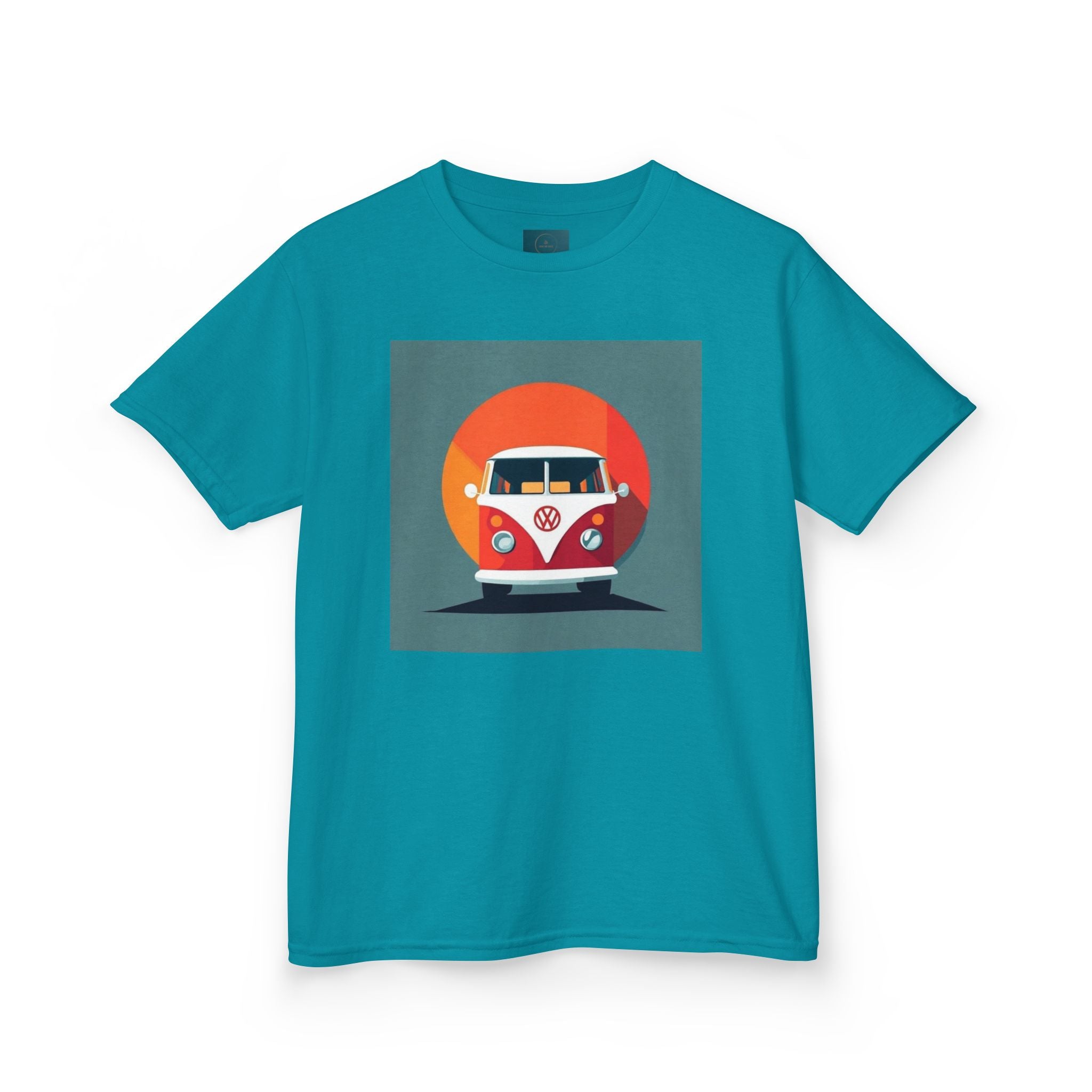 Vintage VW Bus print T Shirt | Shirt for Boys & Girls, Child size tee