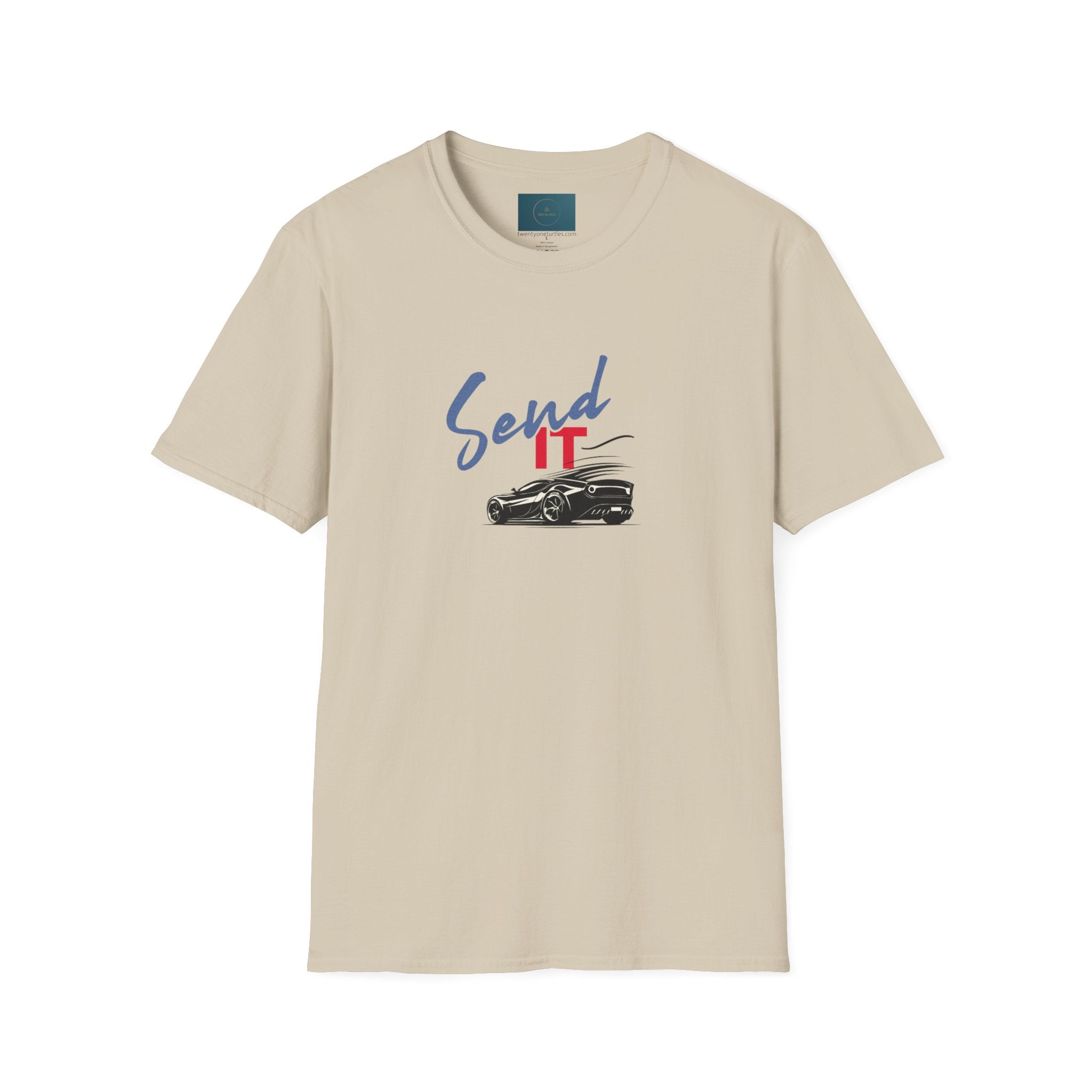 "Send It" Graphic sports car Tee – Car Culture Graphic Shirt, Unisex Fit