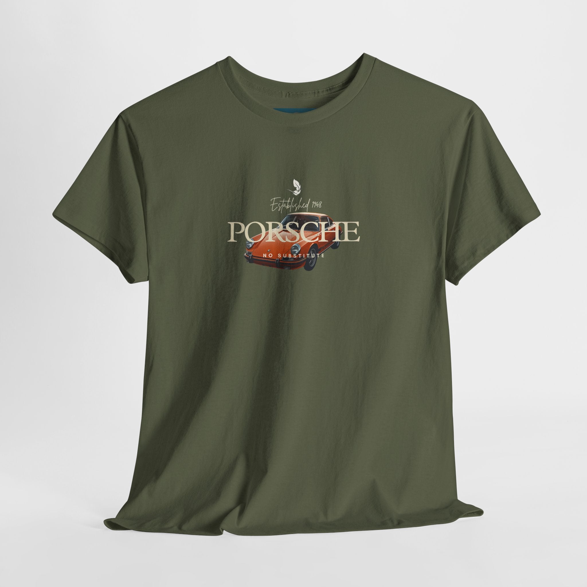 Vintage Porsche Unisex Heavy Cotton Tee - Stylish & Unique T-Shirt