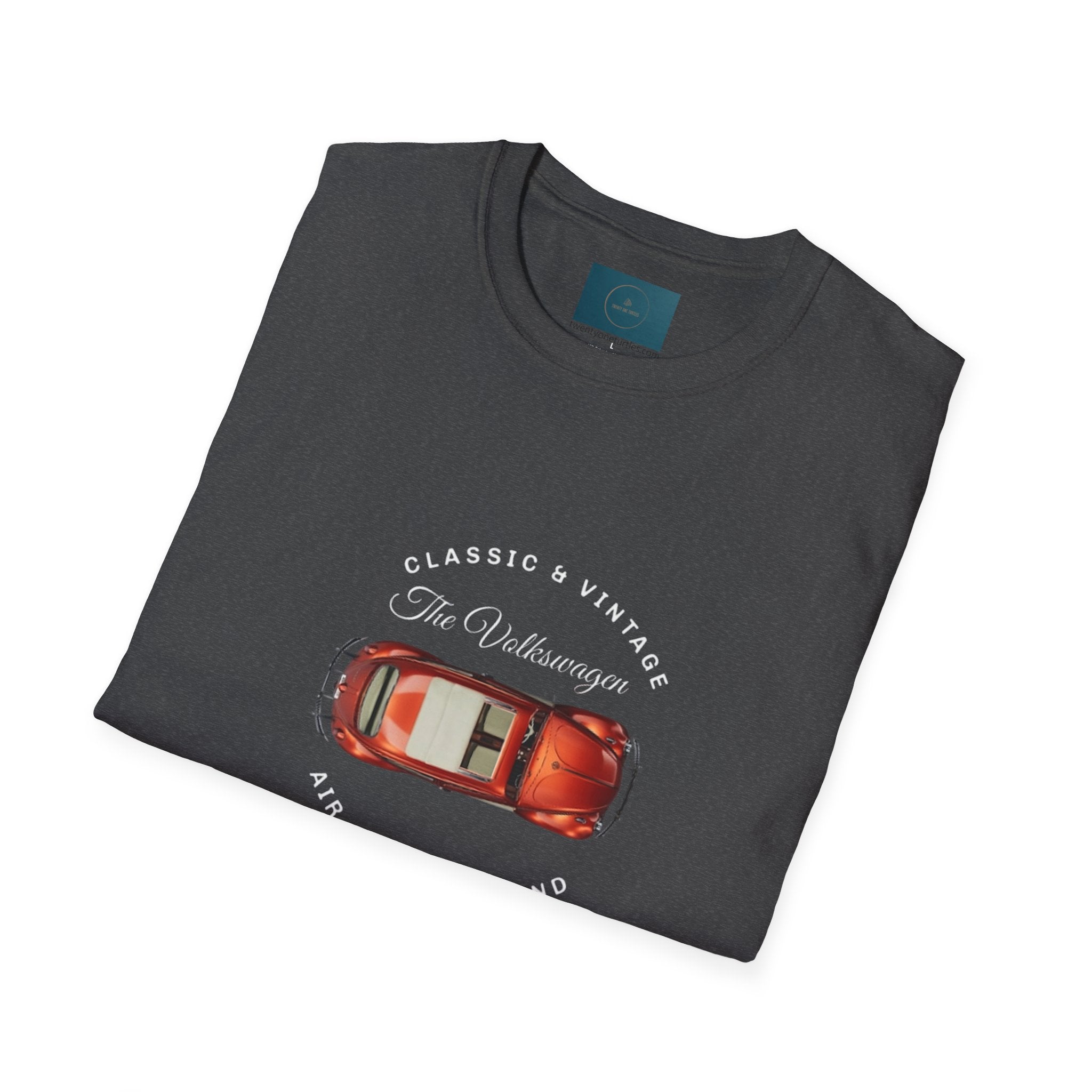 VW Beetle Graphic Tee – Softstyle Unisex T-Shirt, Car Enthusiast Gift, Casual Automotive Apparel
