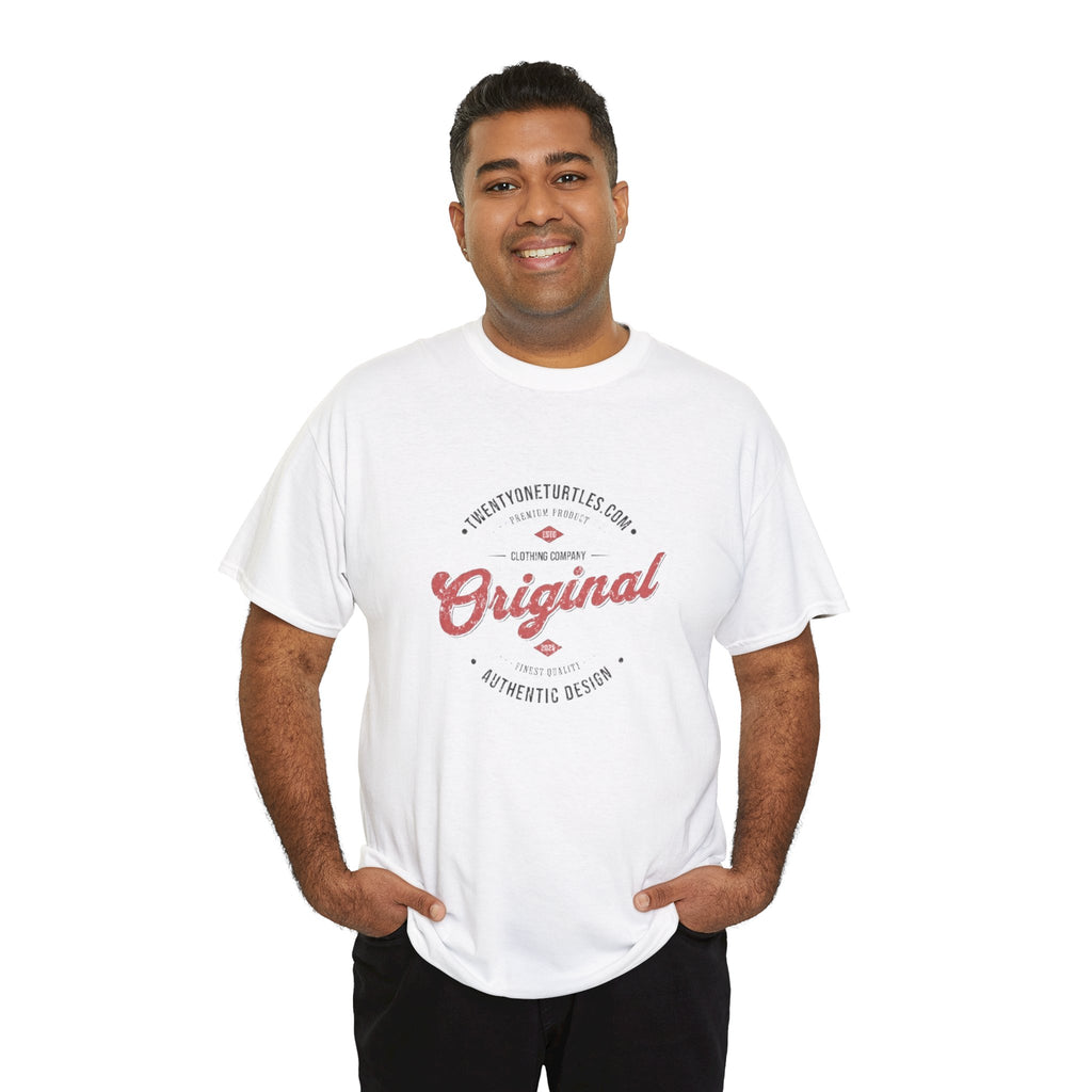 Original Unisex Heavy Cotton Tee | Casual Wear, Graphic T-Shirt, Street Style