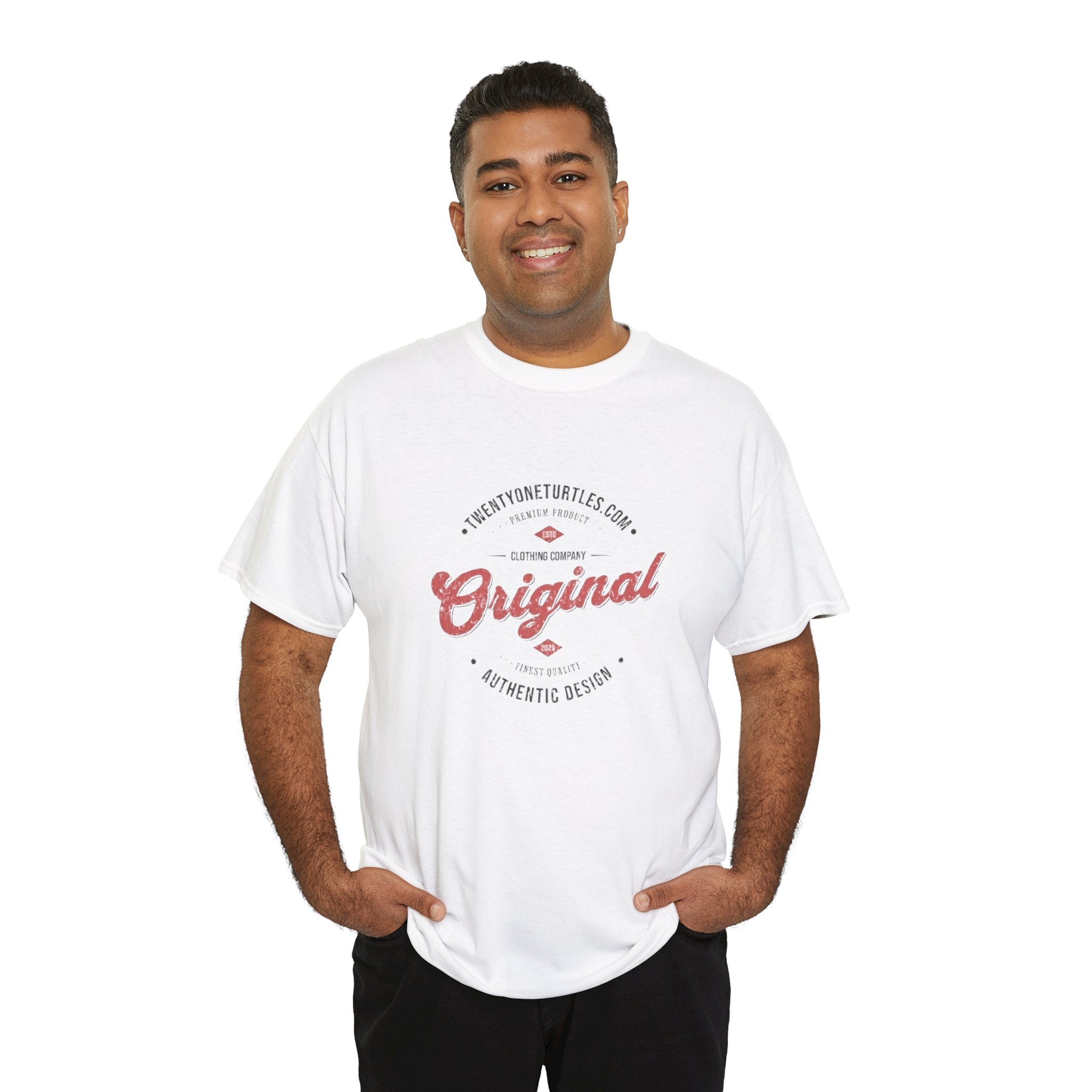 Original Unisex Heavy Cotton Tee | Casual Wear, Graphic T-Shirt, Street Style