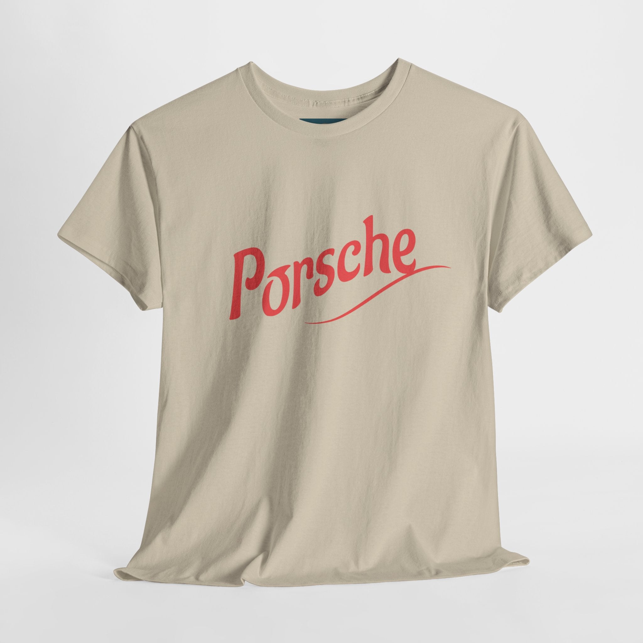 Porsche Vintage Design Tee – Unisex Heavy Cotton Car Enthusiast Shirt