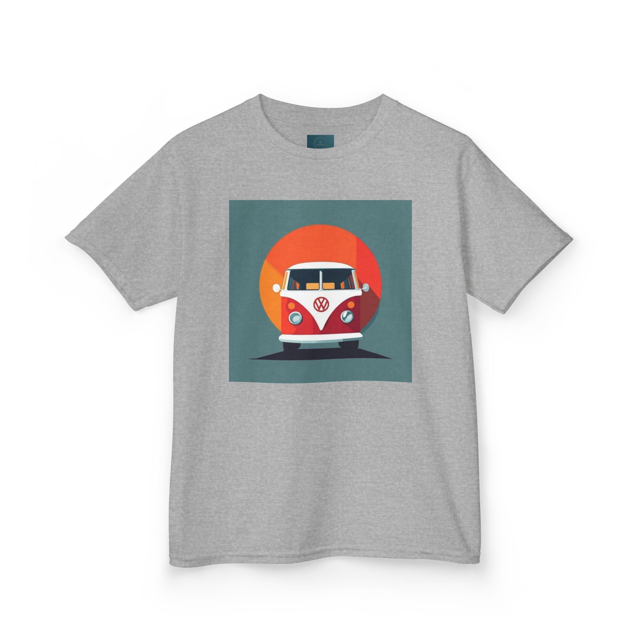 Vintage VW Bus print T Shirt | Shirt for Boys & Girls, Child size tee