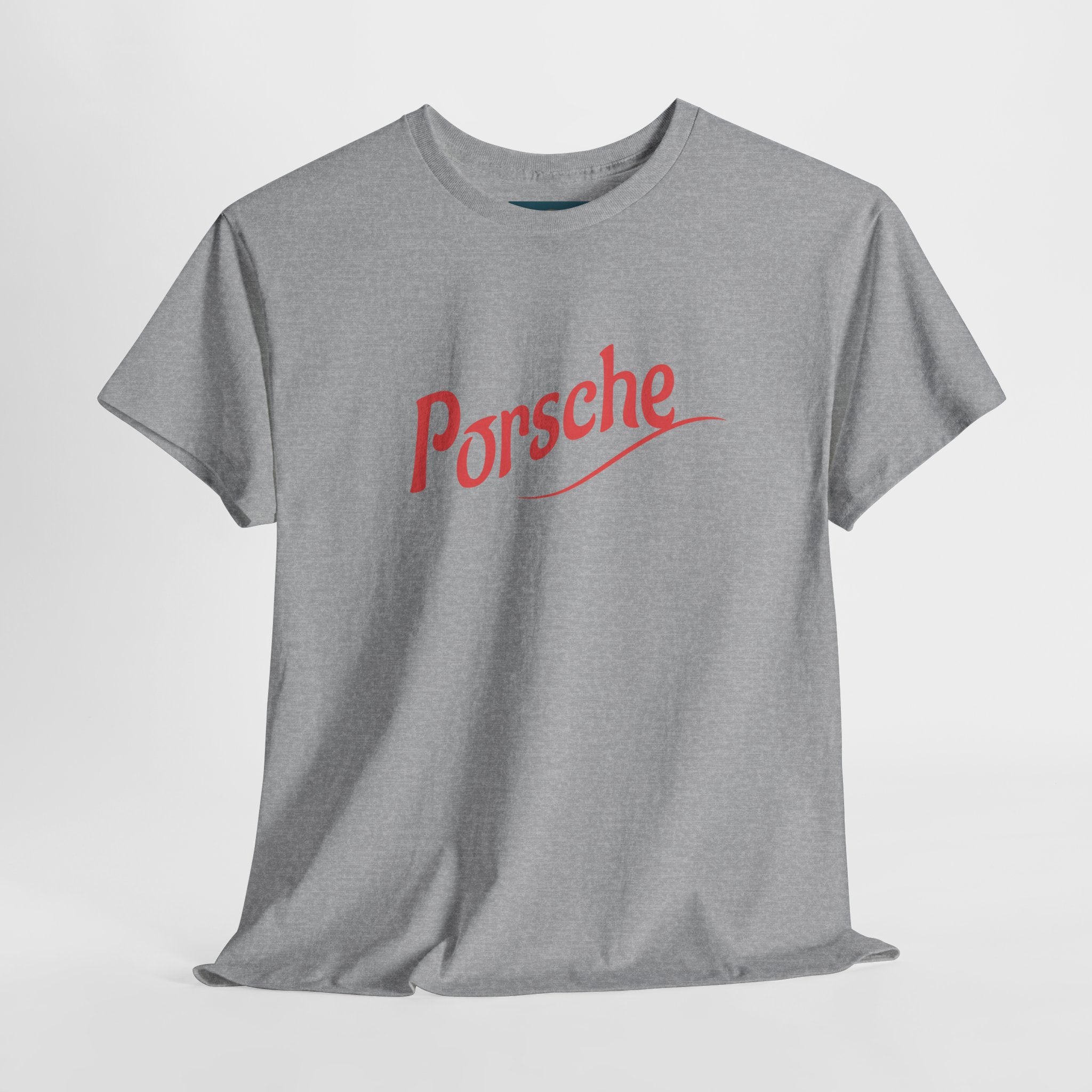 Porsche Vintage Design Tee – Unisex Heavy Cotton Car Enthusiast Shirt
