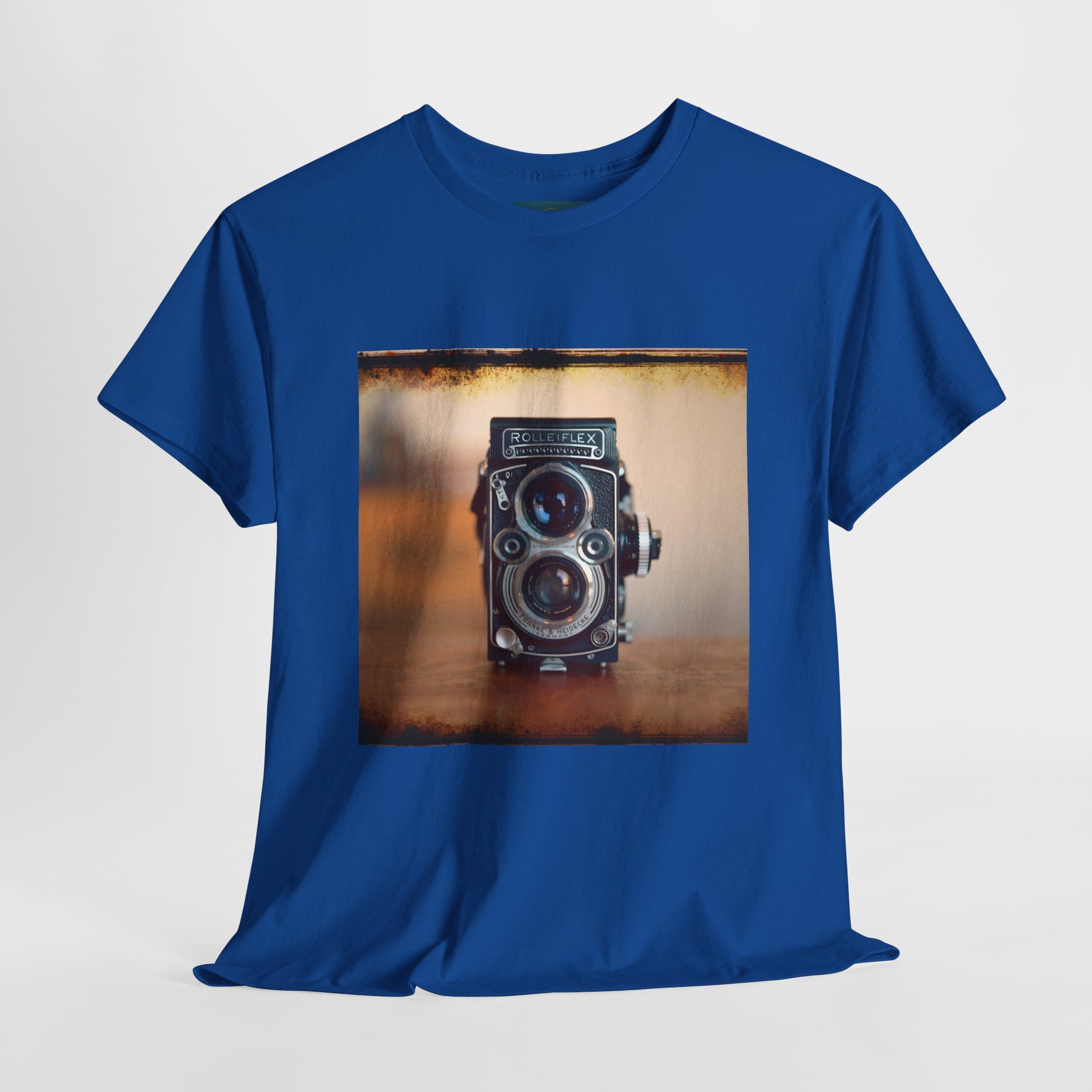 Vintage Camera T‑Shirt – Unisex Cotton Tee for Photography Lovers