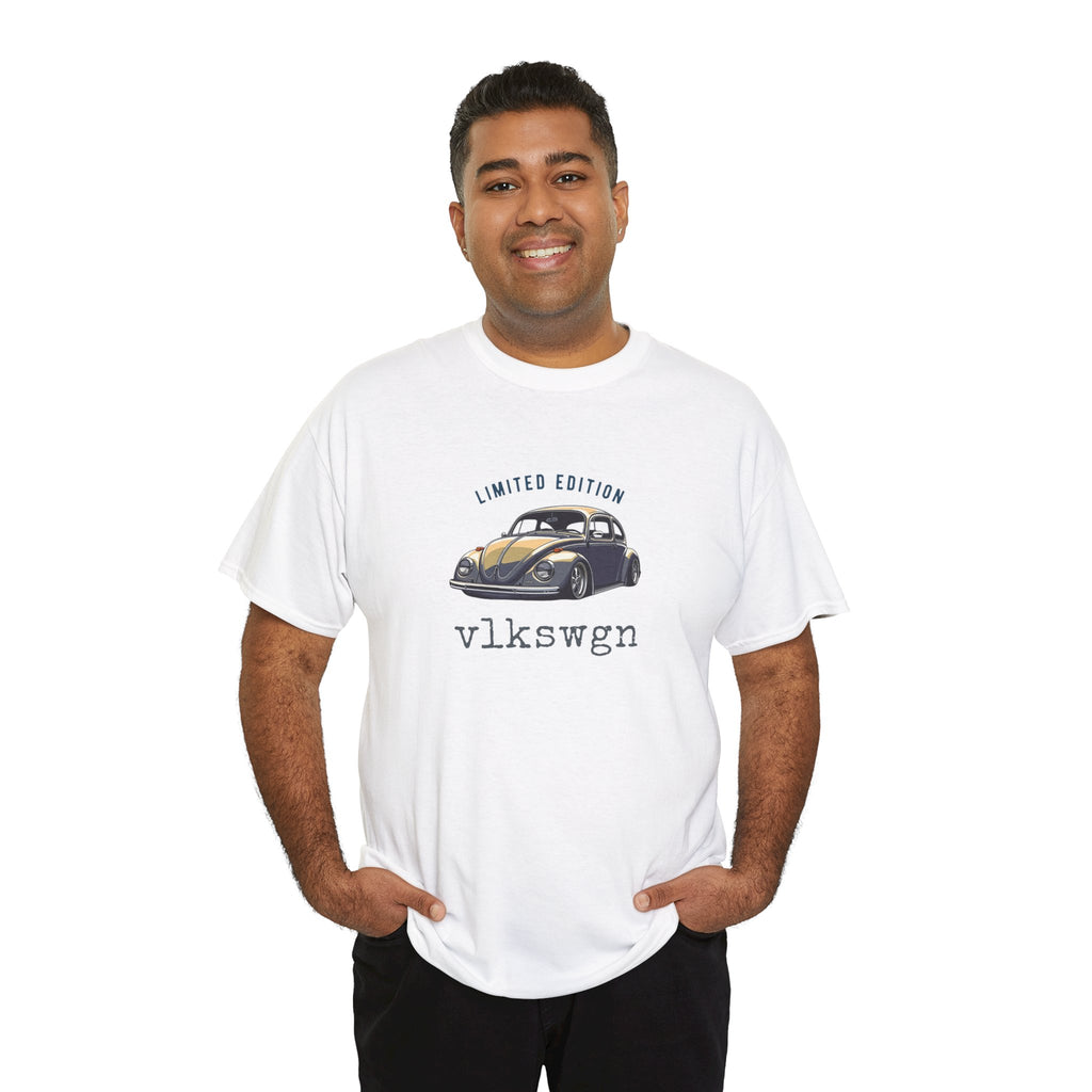 Limited Edition VW Beetle Tee - Retro Car Shirt | Unisex Heavy Cotton