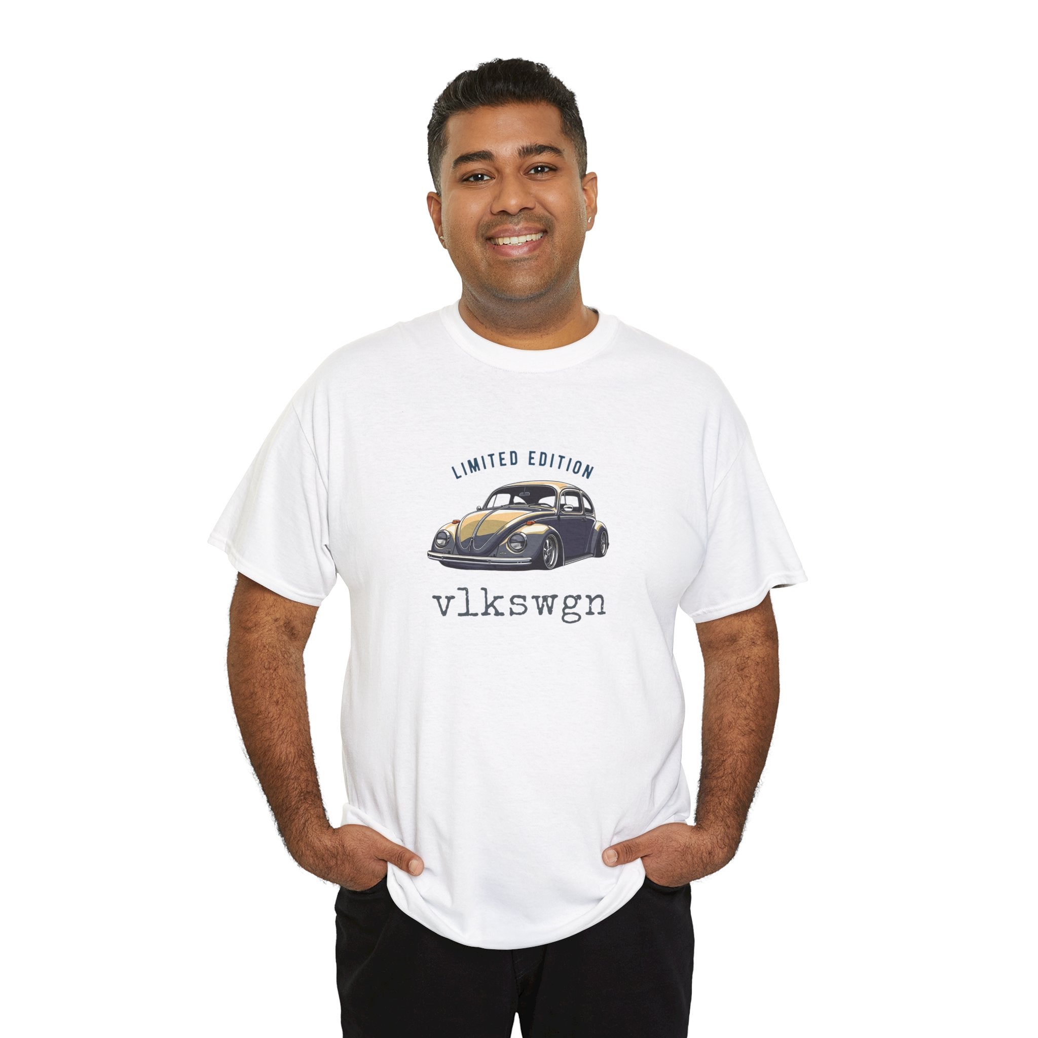 Limited Edition VW Beetle Tee - Retro Car Shirt | Unisex Heavy Cotton