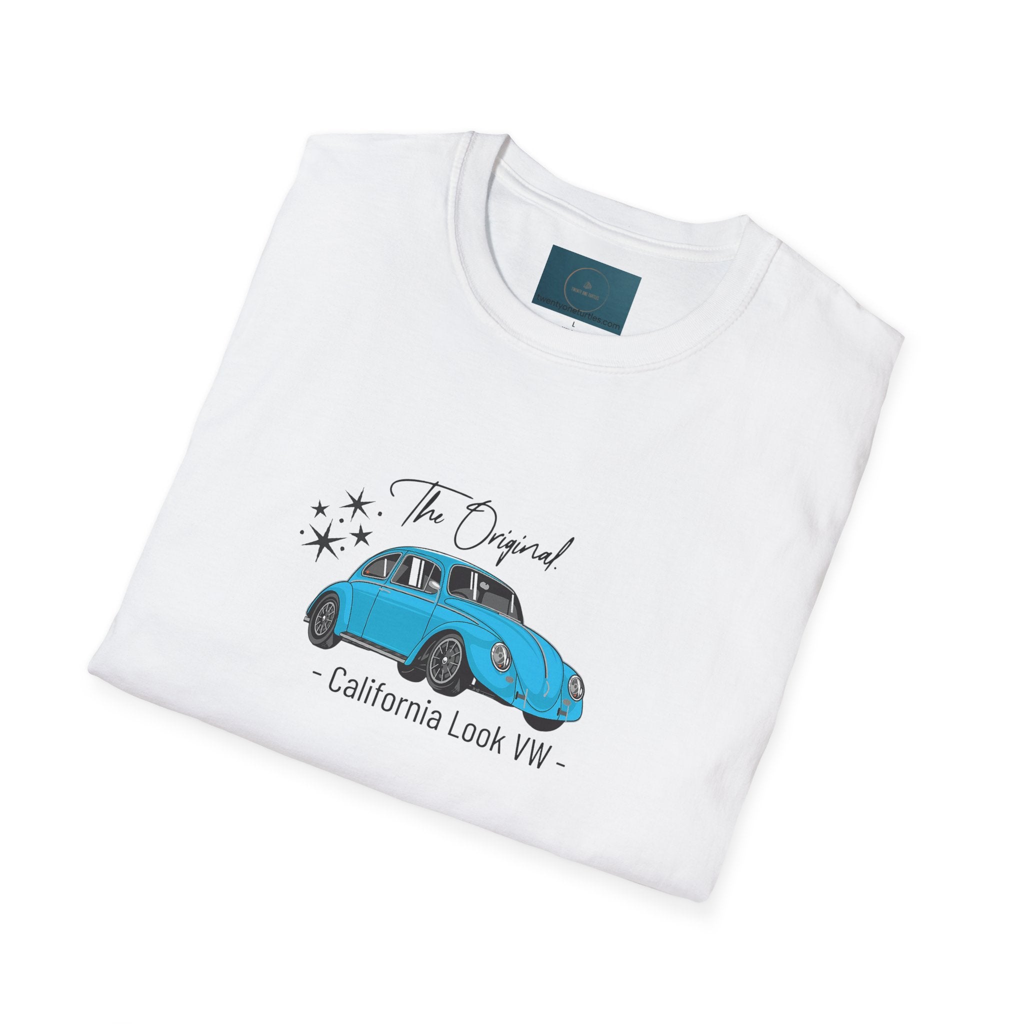 Cal Look VW Beetle T-Shirt | Retro Unisex Tee for Auto Lovers