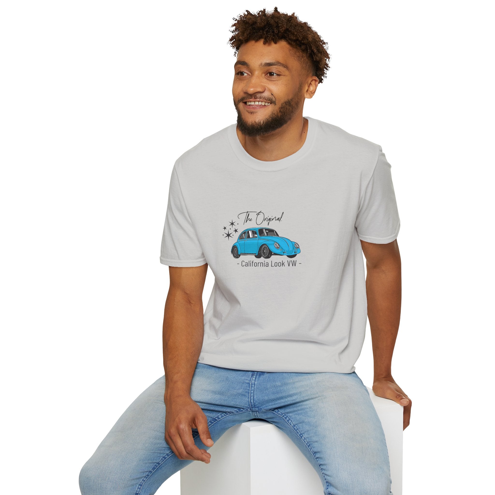 Cal Look VW Beetle T-Shirt | Retro Unisex Tee for Auto Lovers