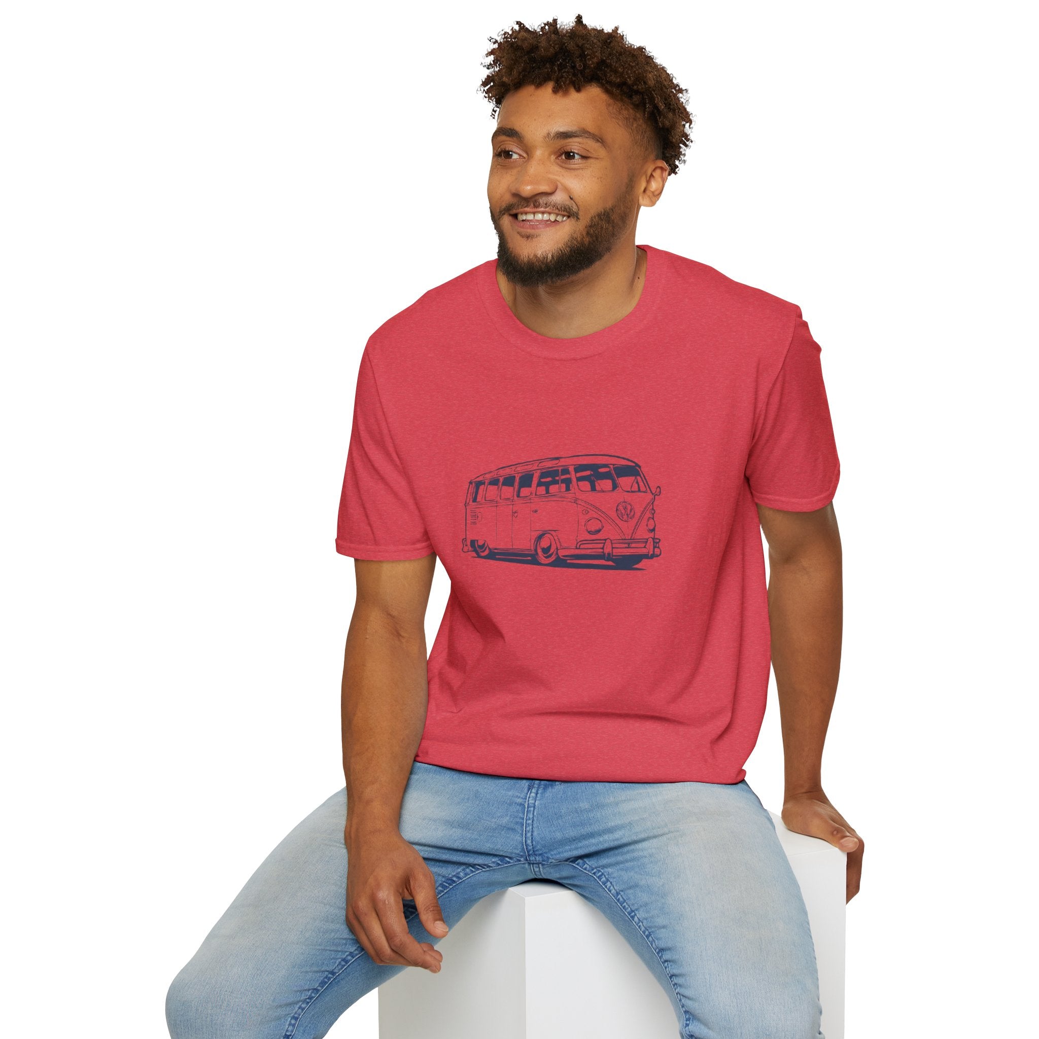 VW Bus Graphic Unisex T-Shirt - Retro Camper Tee for Summer Vibes