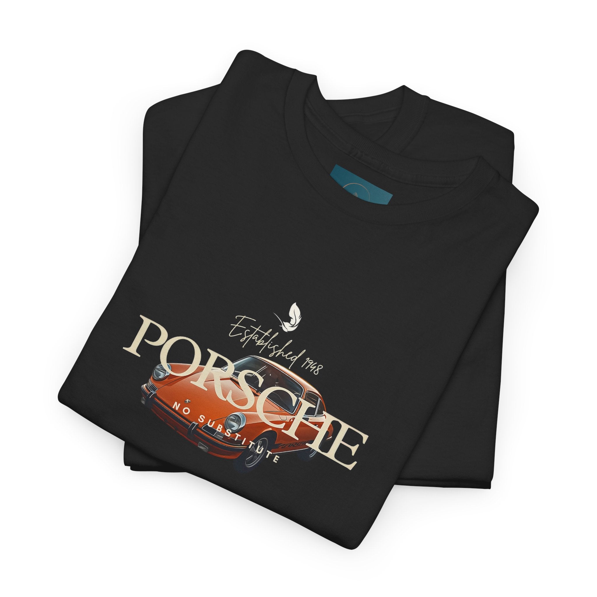 Vintage Porsche Unisex Heavy Cotton Tee - Stylish & Unique T-Shirt