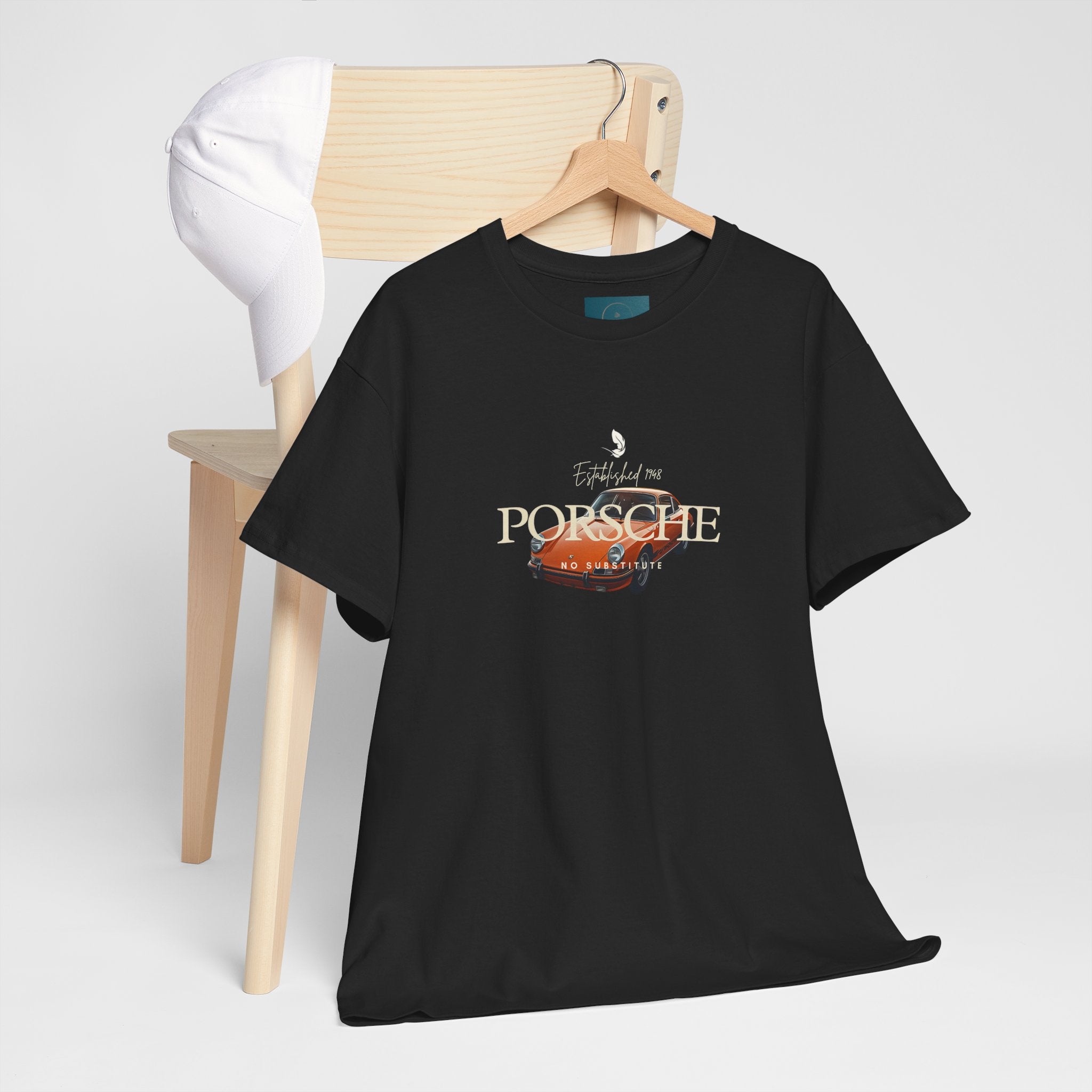Vintage Porsche Unisex Heavy Cotton Tee - Stylish & Unique T-Shirt