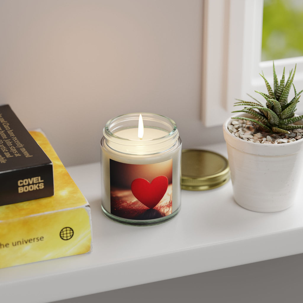Heartfelt Scented Candles – Coconut & Apricot Wax Romantic Gifts & Home Decor
