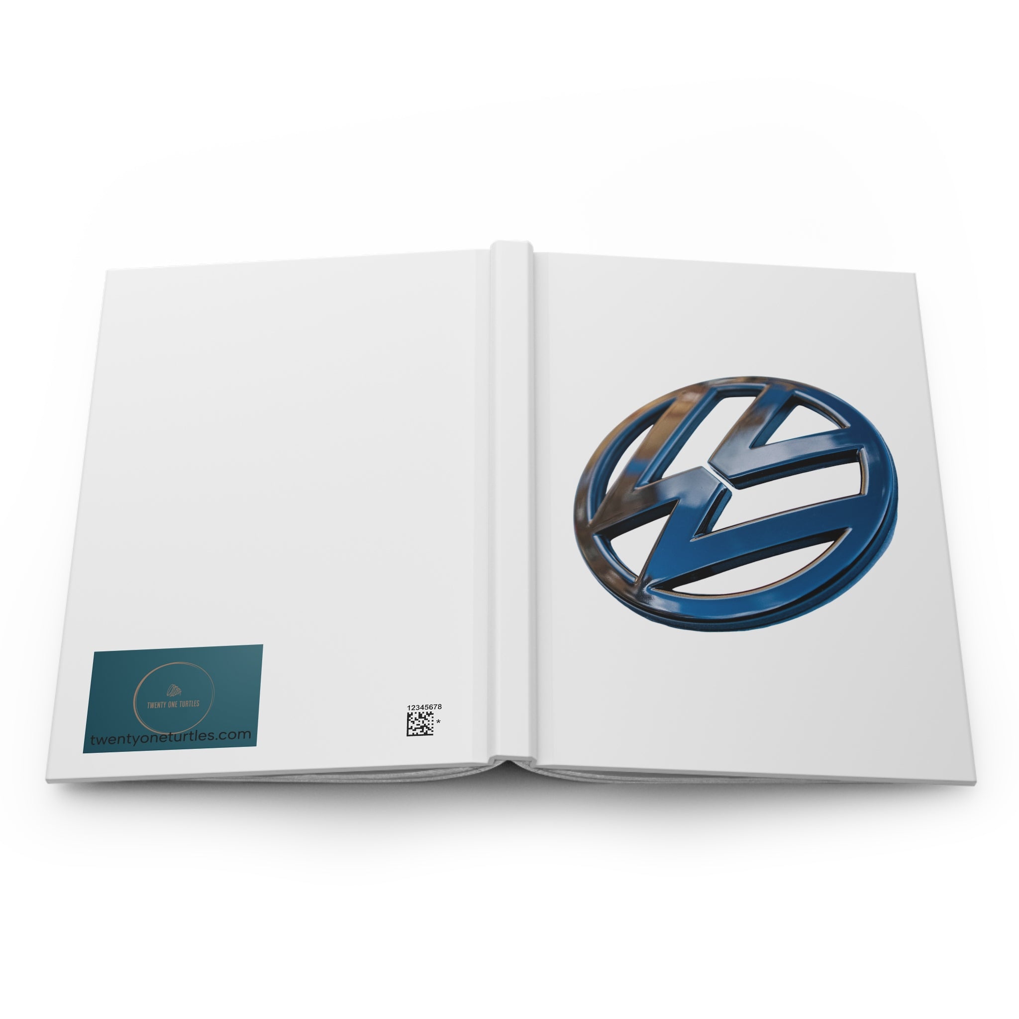 Stylish Hardcover Volkswagen image Journal - Perfect for Notes, Planning & Gifts