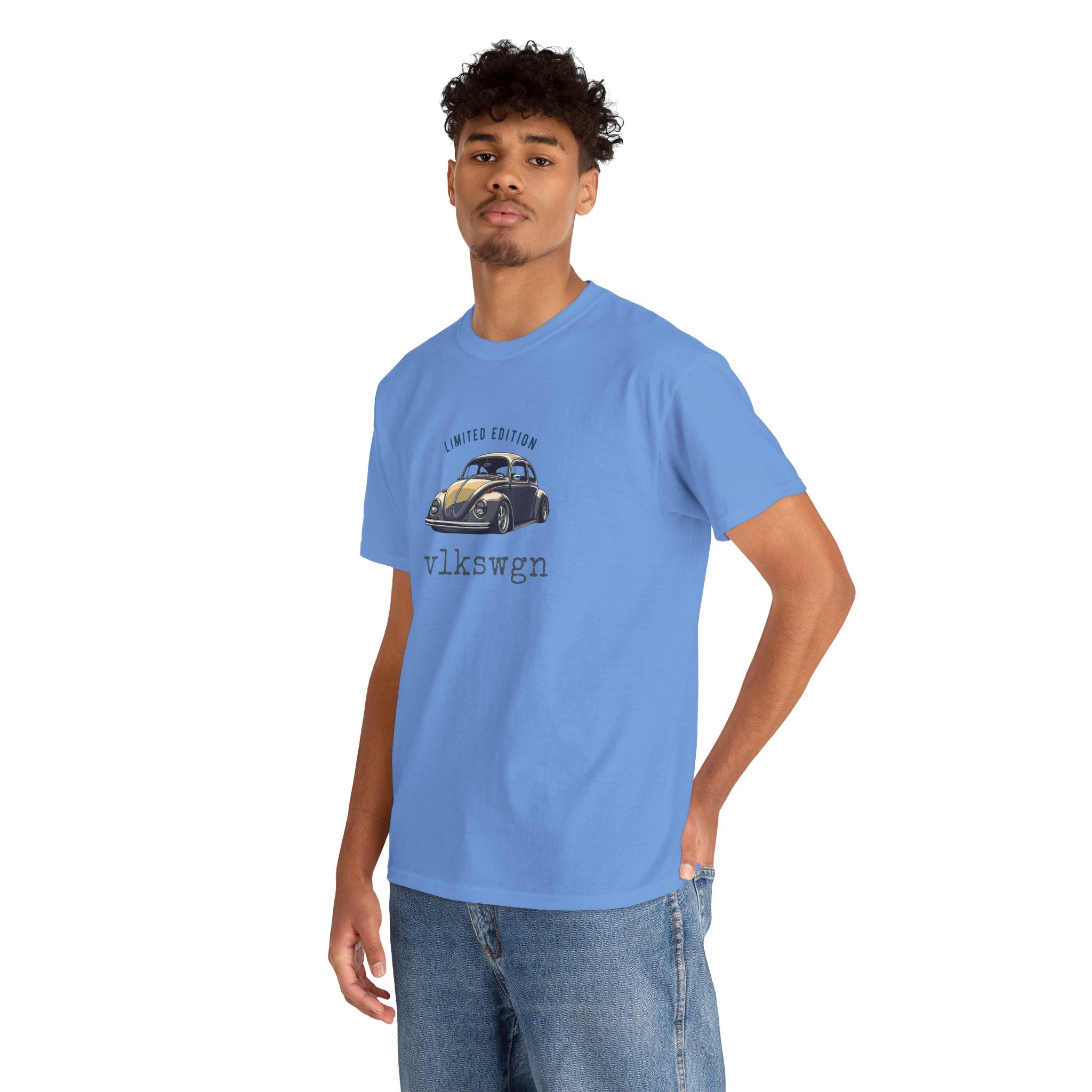 Limited Edition VW Beetle Tee - Retro Car Shirt | Unisex Heavy Cotton