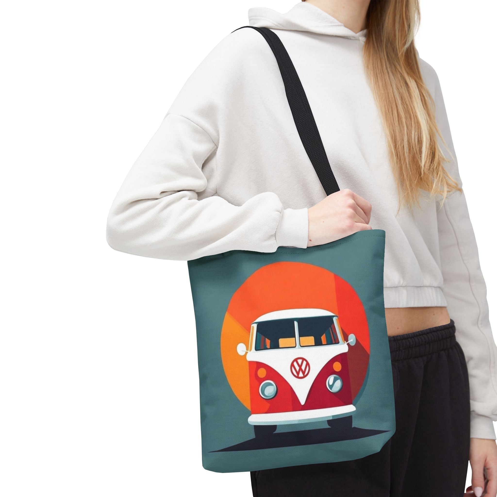 Retro VW Bus Tote Bag – Road Trip Essential for VW Lovers
