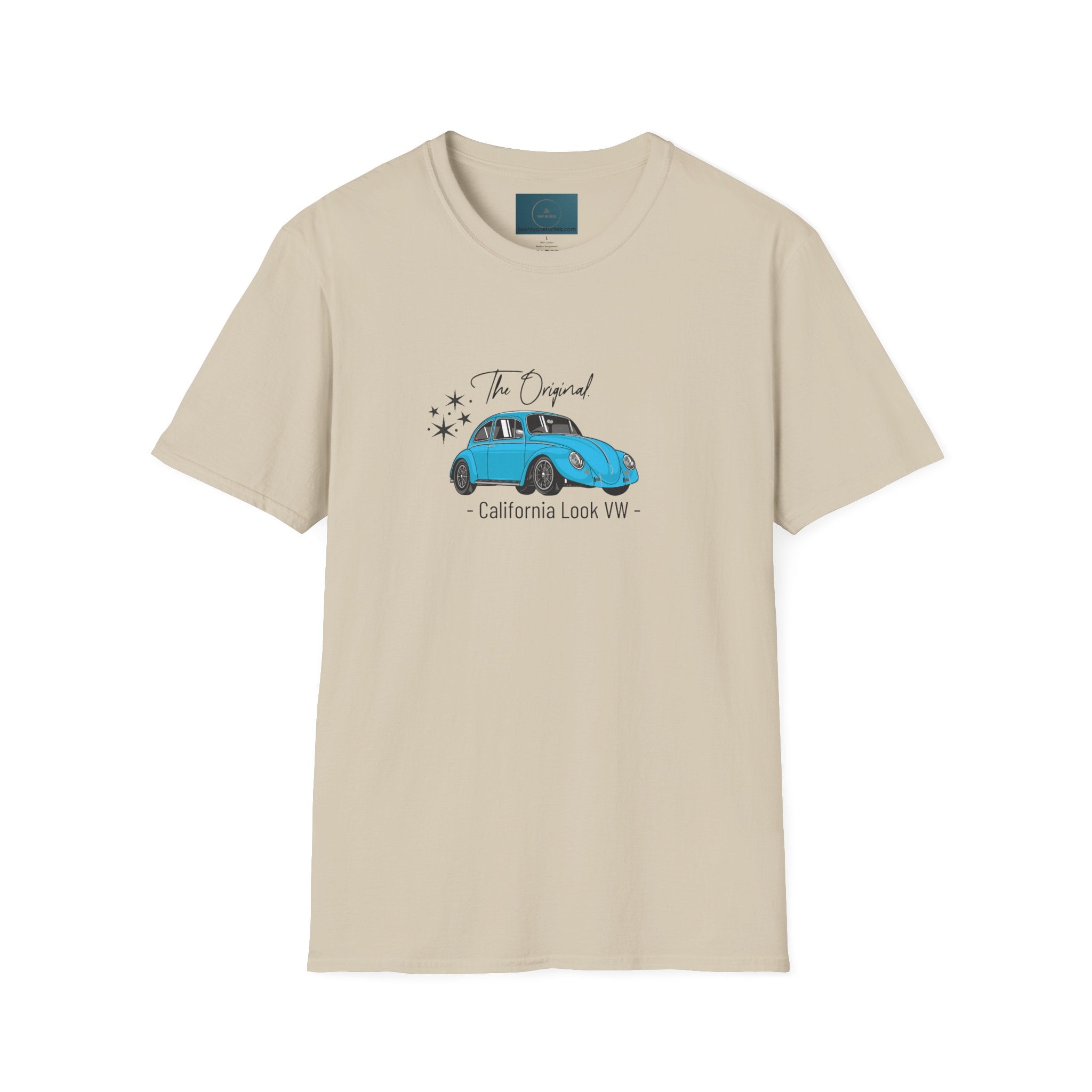 Cal Look VW Beetle T-Shirt | Retro Unisex Tee for Auto Lovers