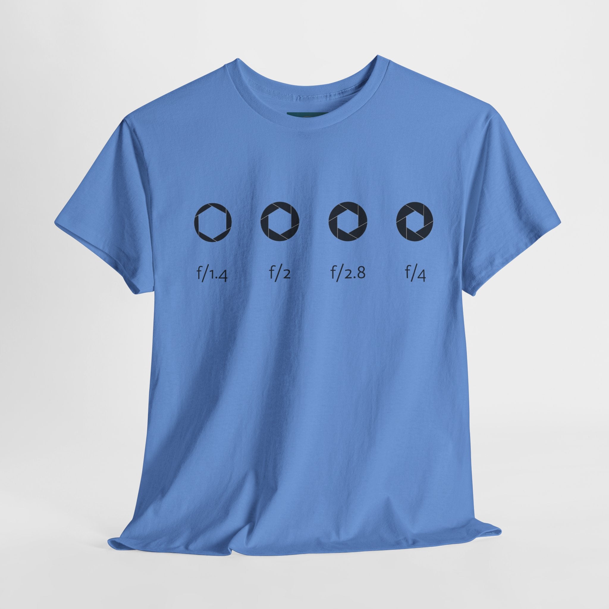 Camera Aperture Graphic Tee – Unisex Heavy Cotton Photography Shirt