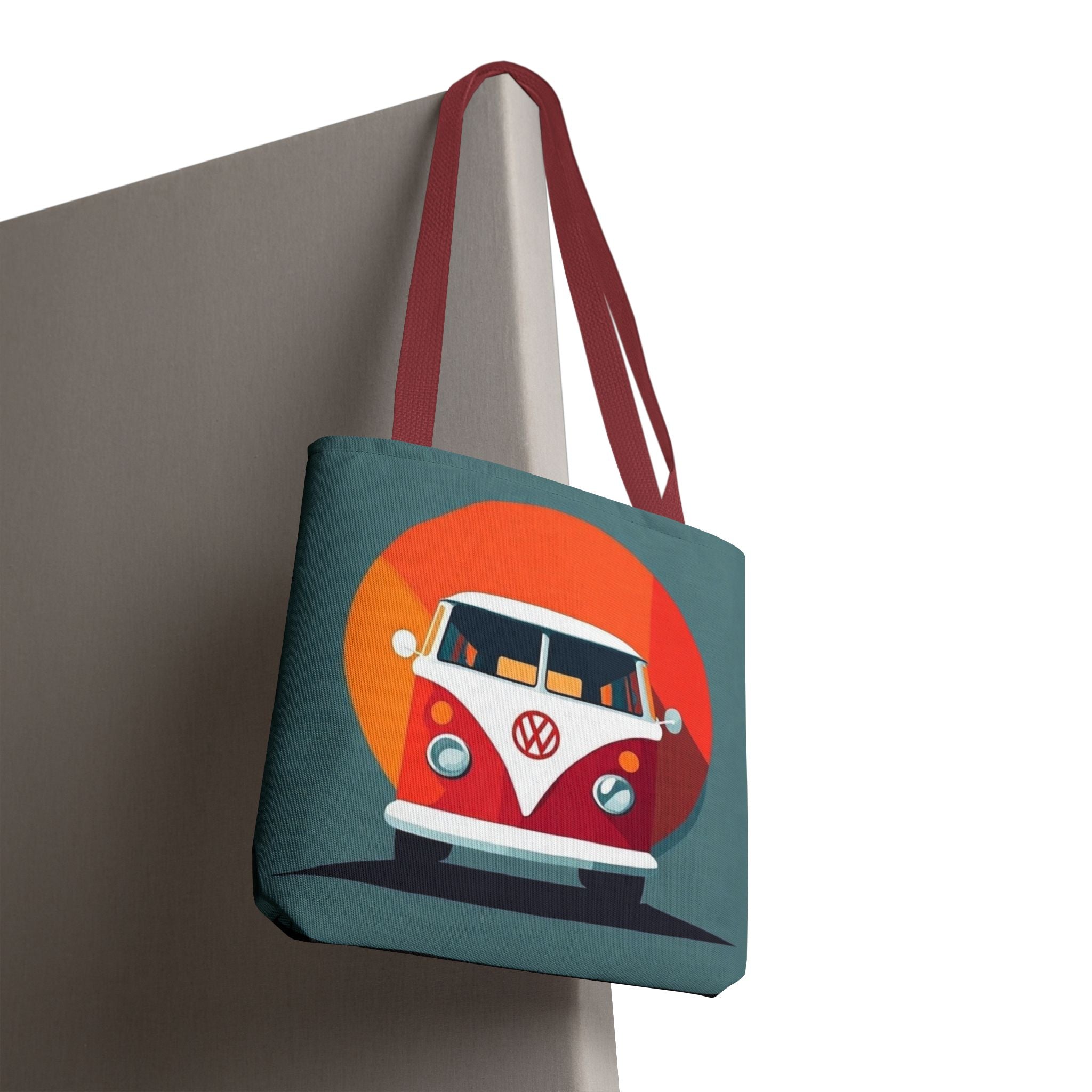 Retro VW Bus Tote Bag – Road Trip Essential for VW Lovers