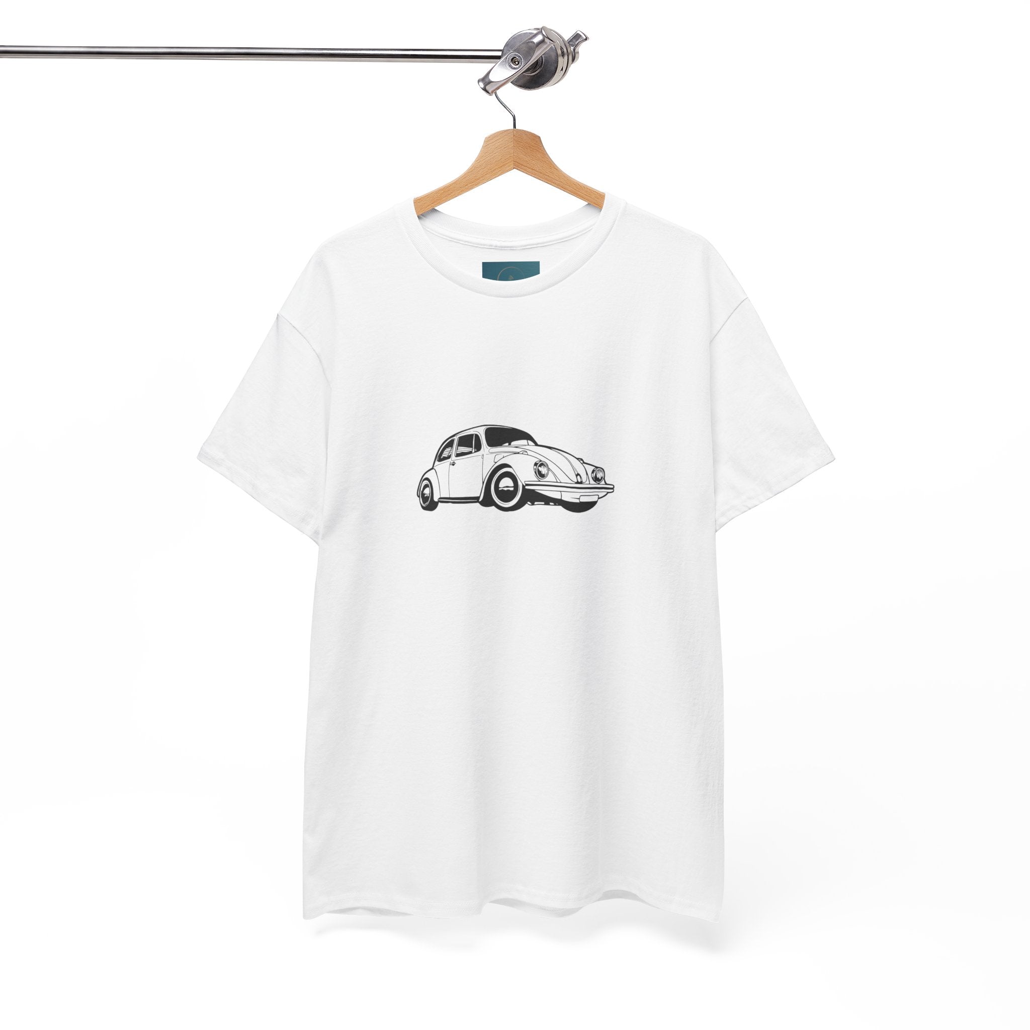Vintage VW Beetle T-shirt | Retro Car Graphic Tee – Classic Minimalist Design, Perfect for Car fans & Casual Style