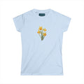Daffodil Flower T-Shirt for Women – Cute Spring Tee, Nature Inspired Gift for Her