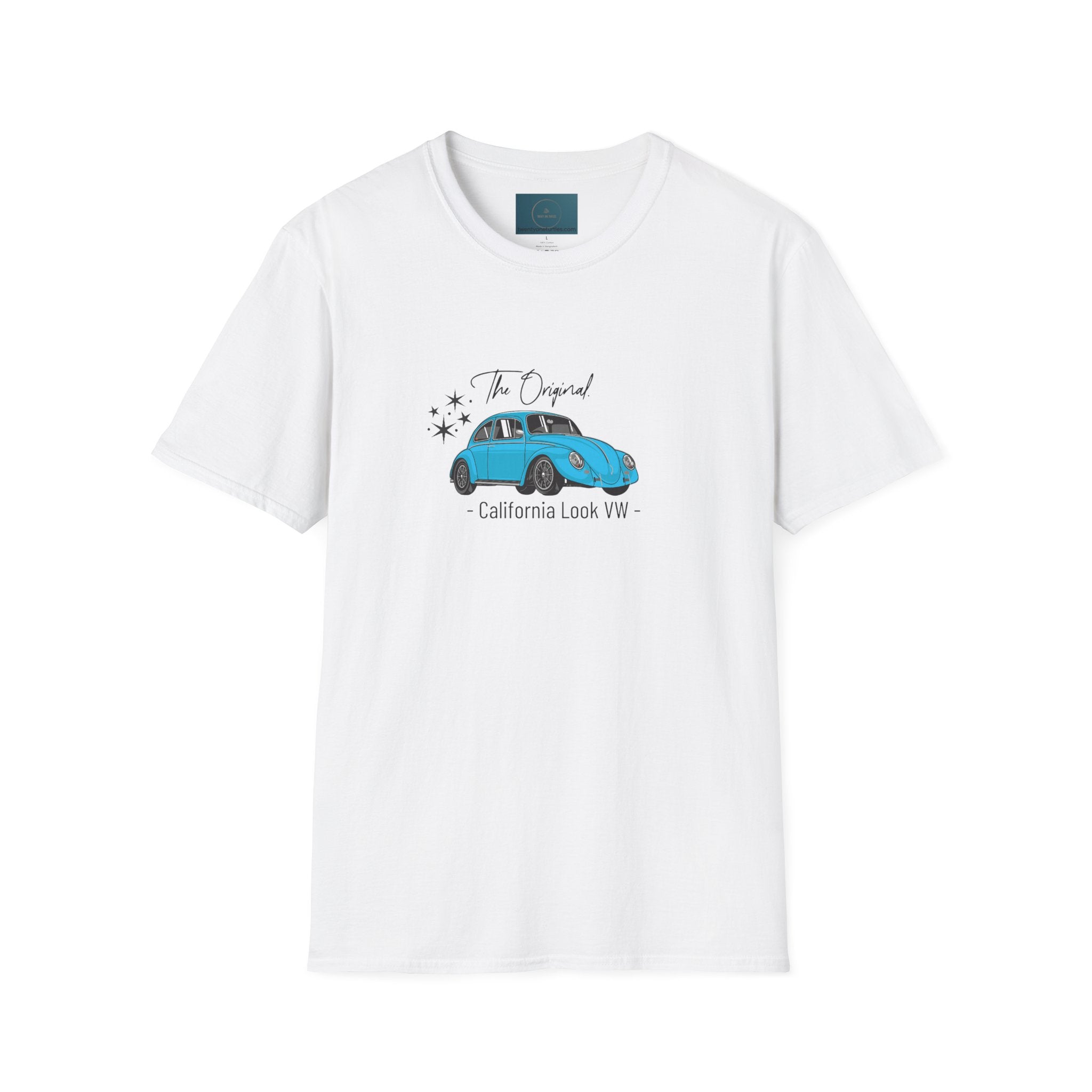Cal Look VW Beetle T-Shirt | Retro Unisex Tee for Auto Lovers
