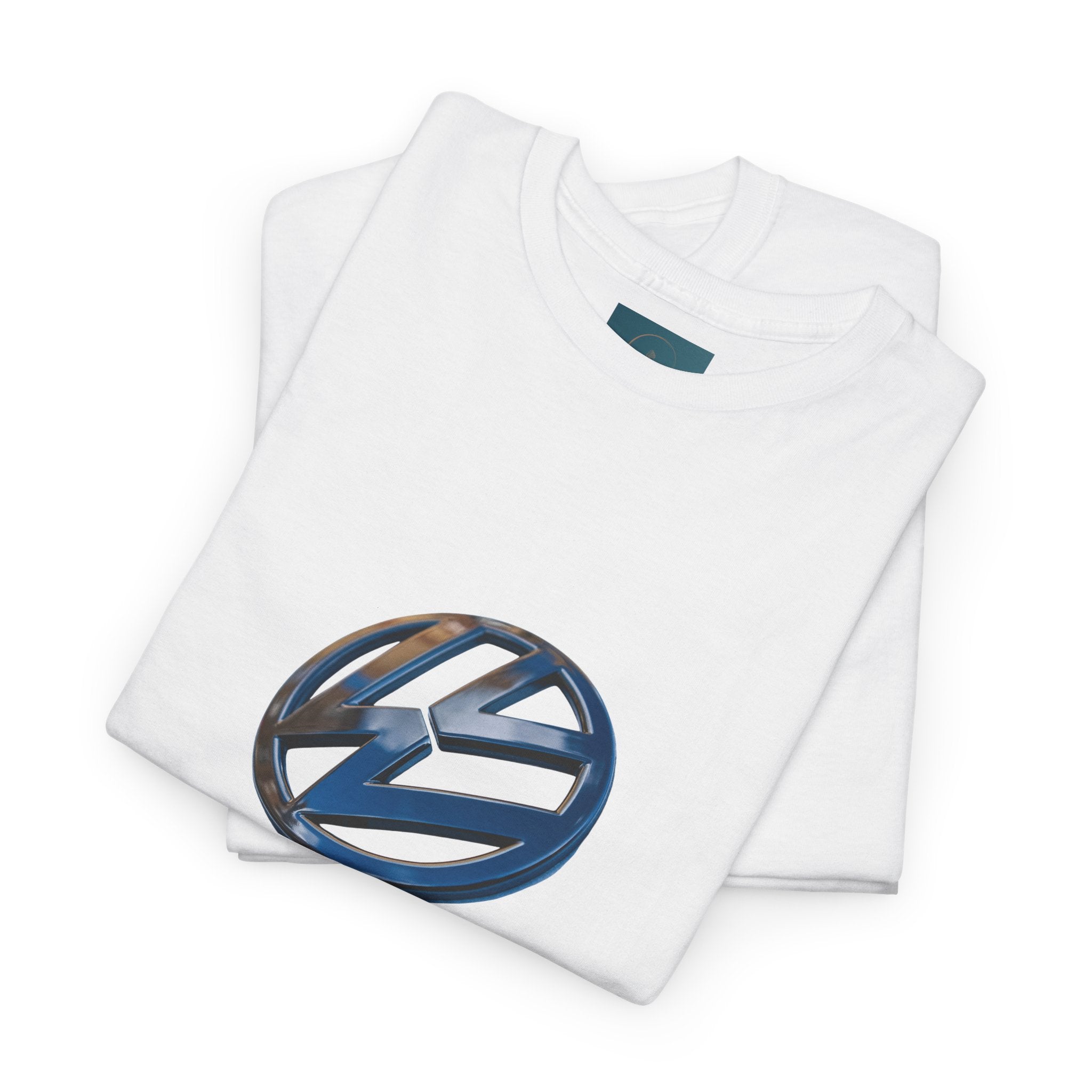 VW Logo Unisex Cotton T-Shirt – Cool Graphic Tee, Casual Gift