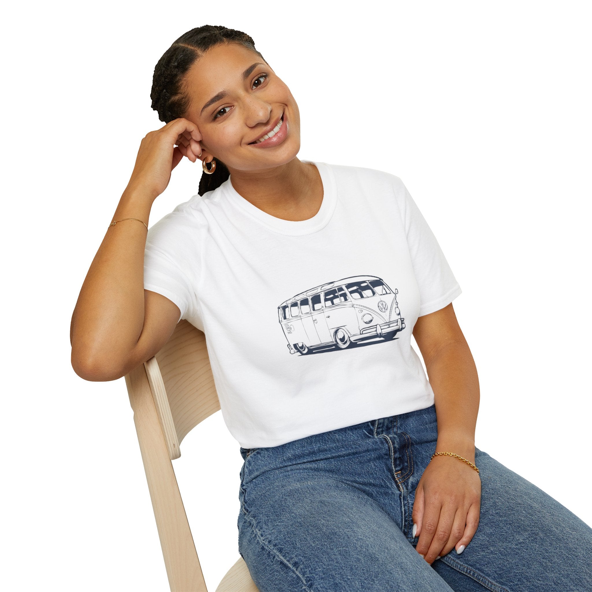 VW Bus Graphic Unisex T-Shirt - Retro Camper Tee for Summer Vibes