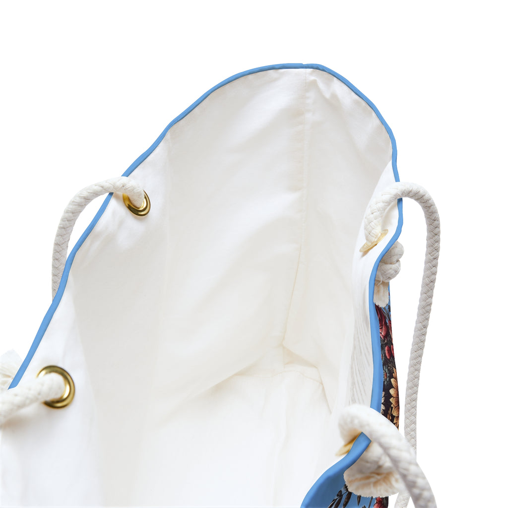 Floral Weekender Bag - Stylish getaway and road trip tote