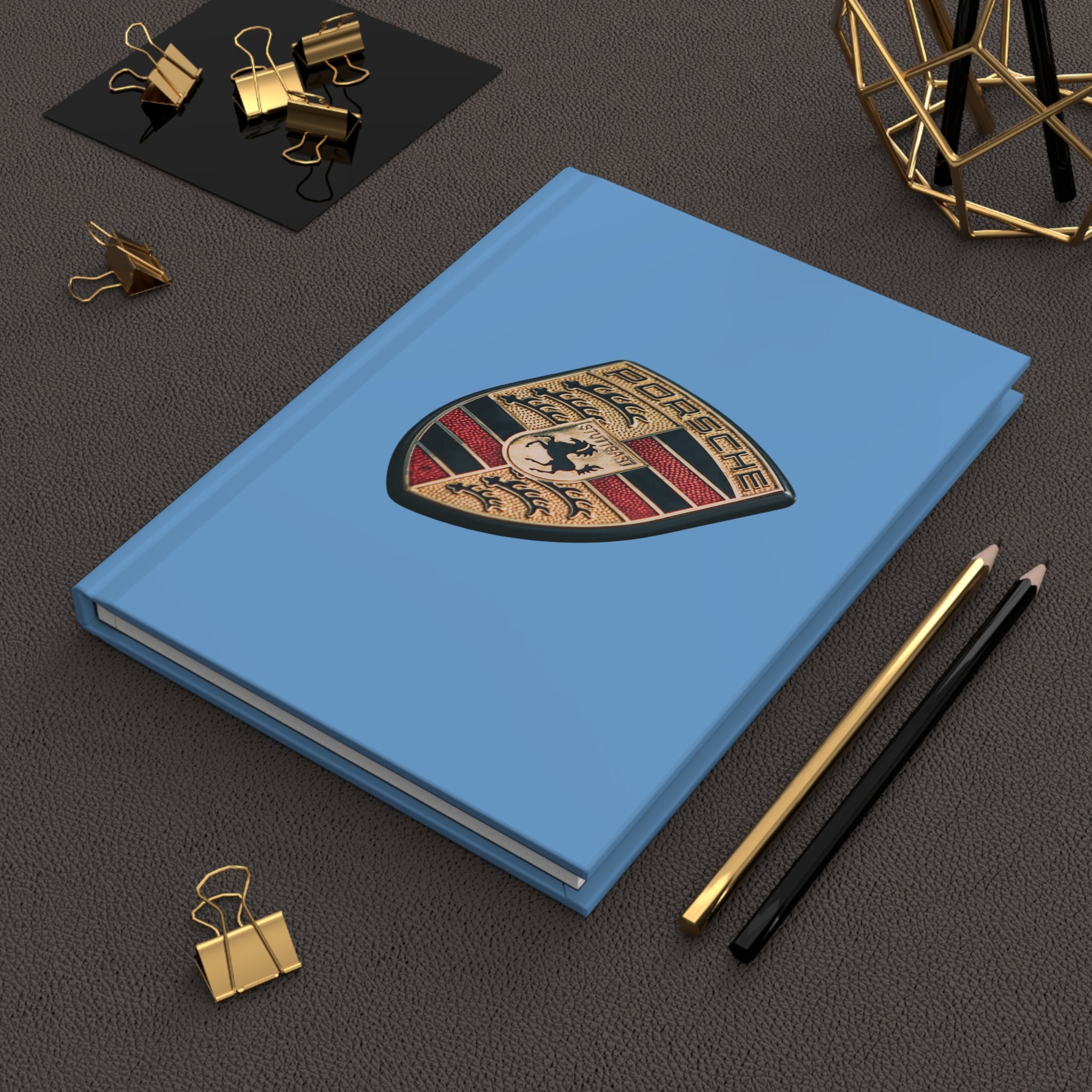 Porsche-Inspired Hardcover Journal – Luxury Travel Diary & Perfect Gift for Car Enthusiasts