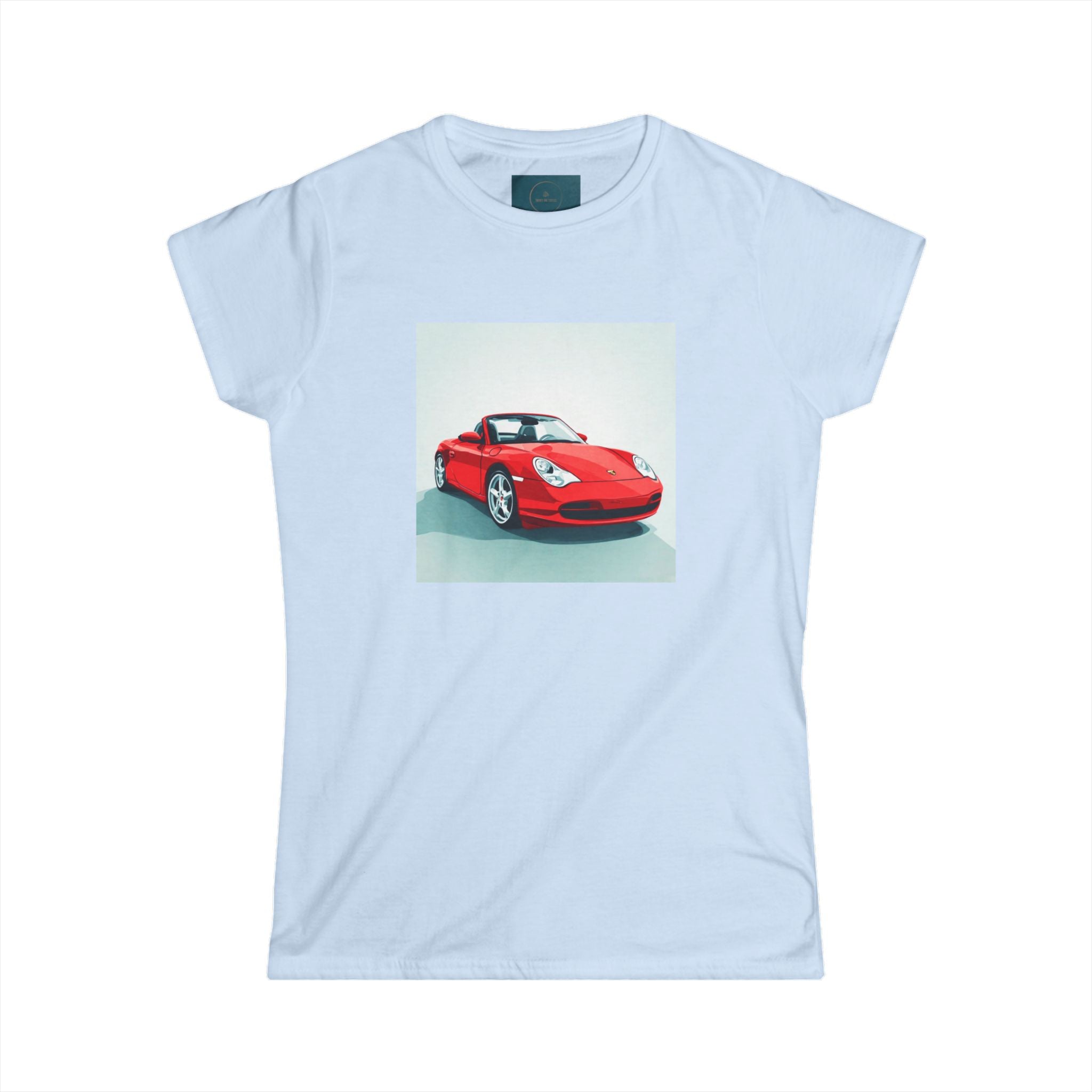 Porsche Women’s Soft-Style Tee – Casual Summer Road Trip Fashion Shirt