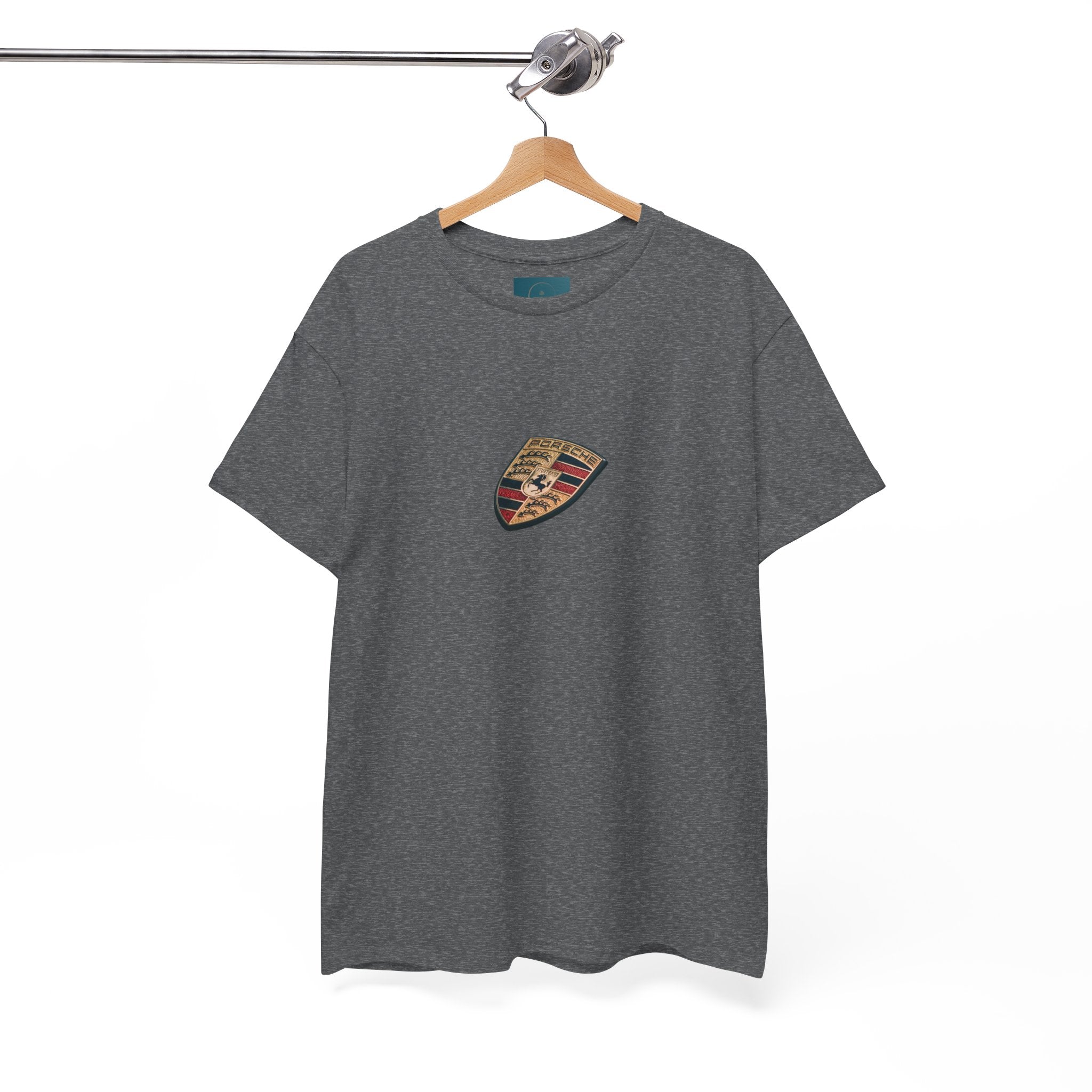 Porsche Logo Unisex Heavy Cotton T-Shirt – Classic Comfortable Graphic T-Shirt