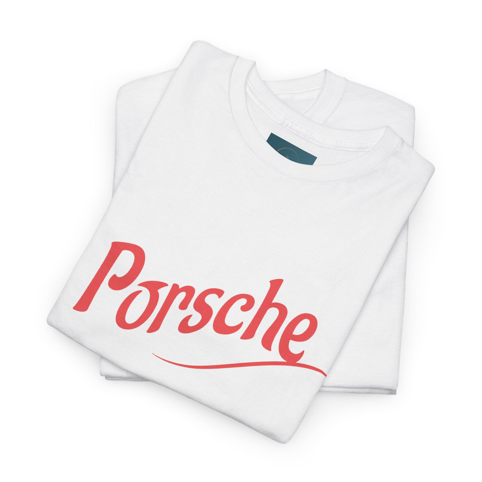 Porsche Vintage Design Tee – Unisex Heavy Cotton Car Enthusiast Shirt