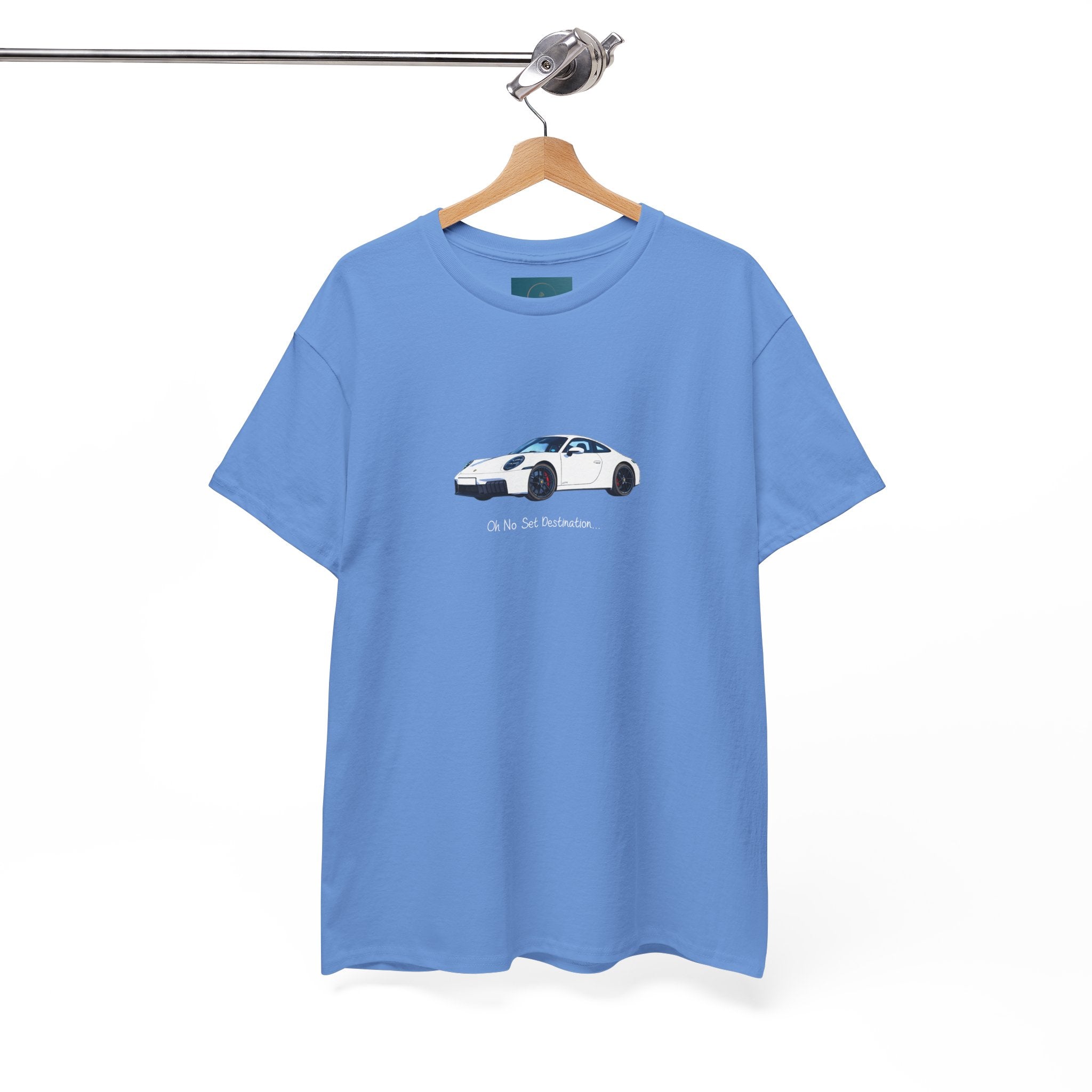 Porsche 'Oh no set destination' Tee – Stylish & Unique Cotton t-shirt