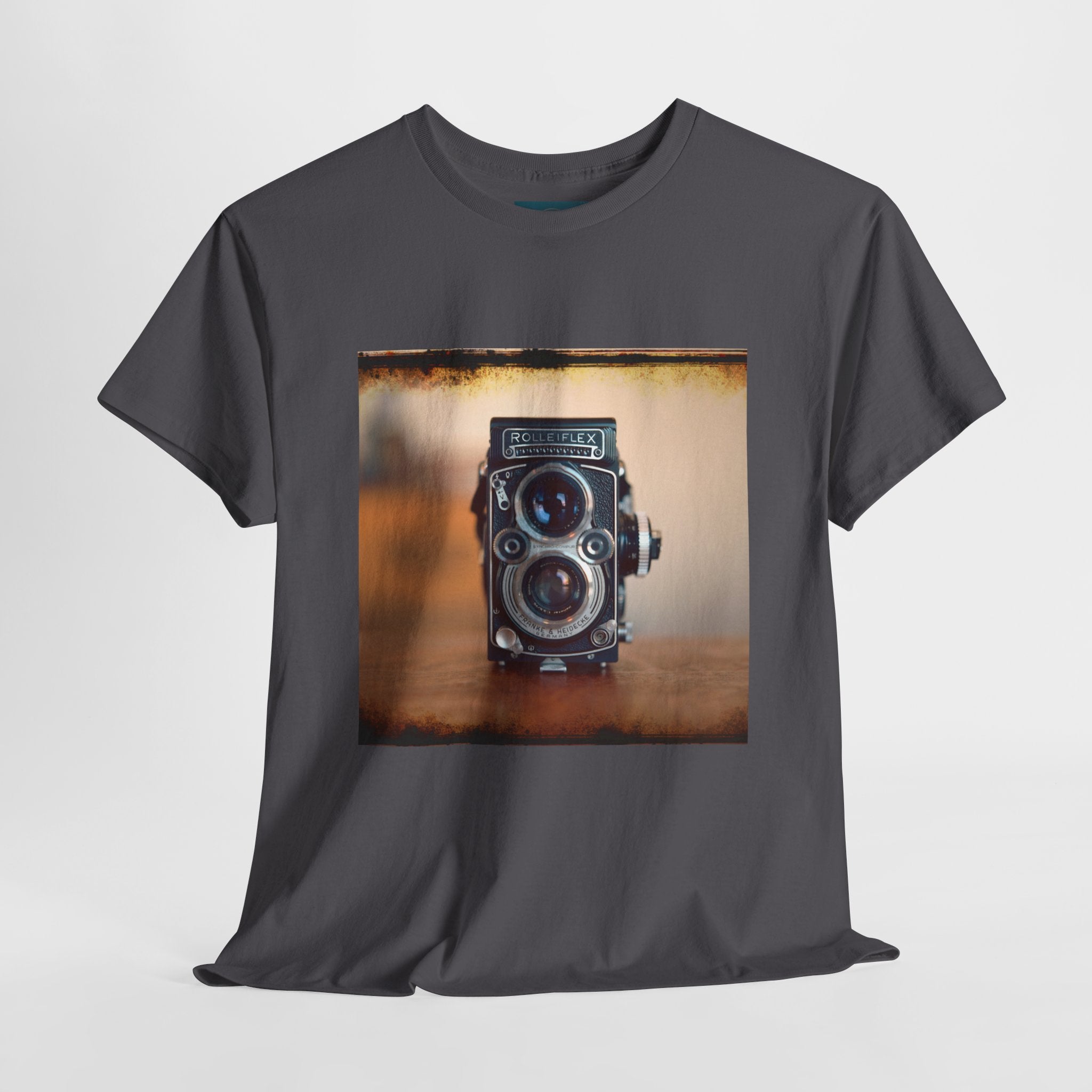 Vintage Camera T‑Shirt – Unisex Cotton Tee for Photography Lovers