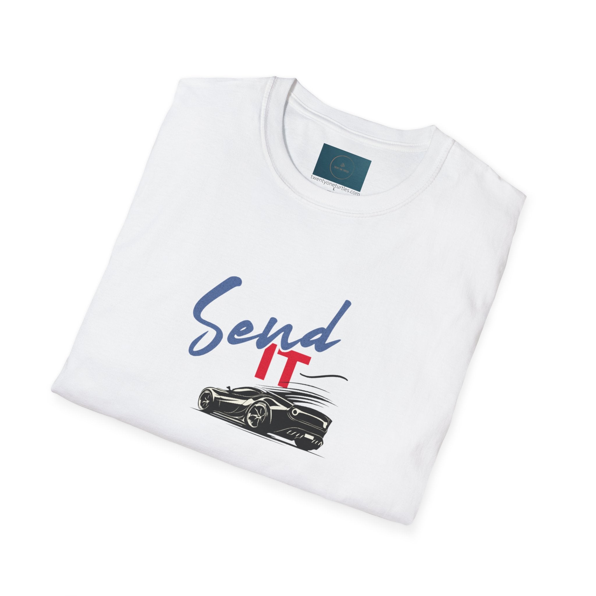 "Send It" Graphic sports car Tee – Car Culture Graphic Shirt, Unisex Fit