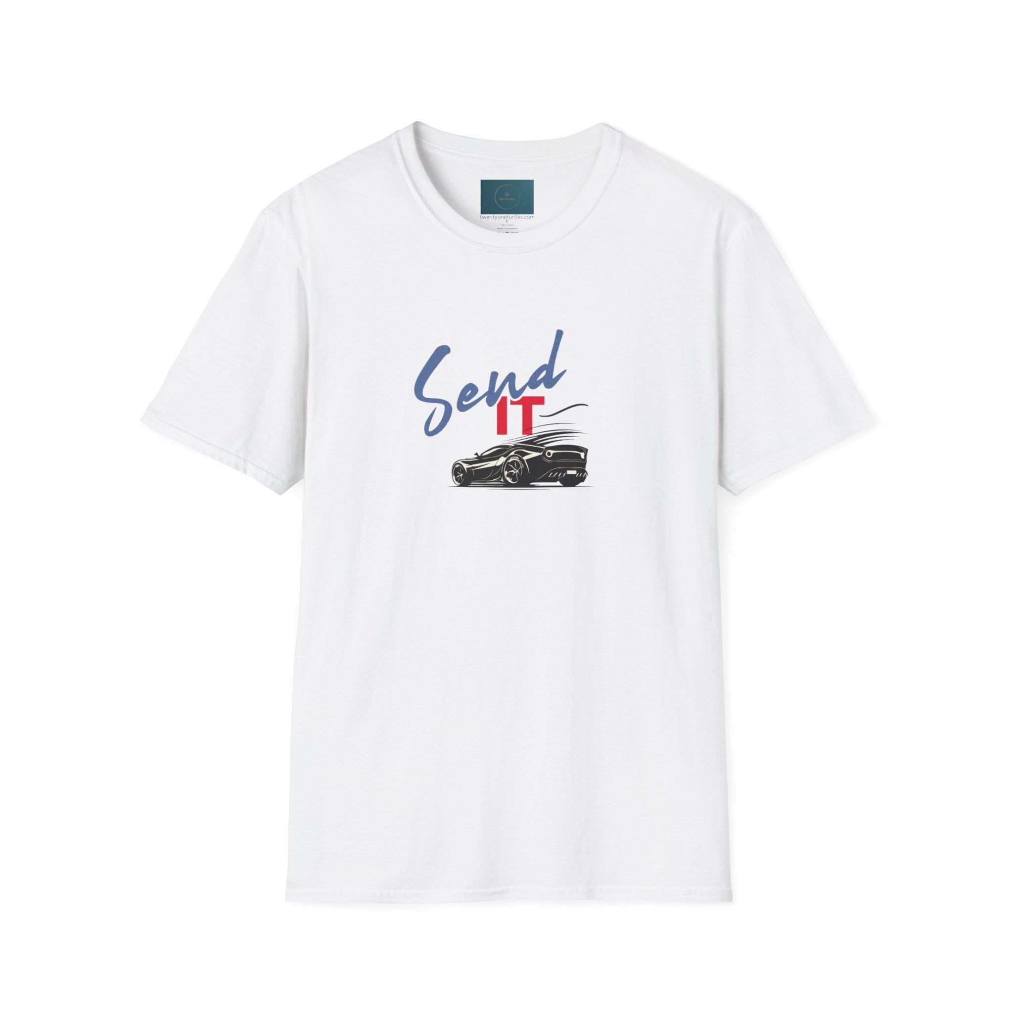 "Send It" Graphic sports car Tee – Car Culture Graphic Shirt, Unisex Fit