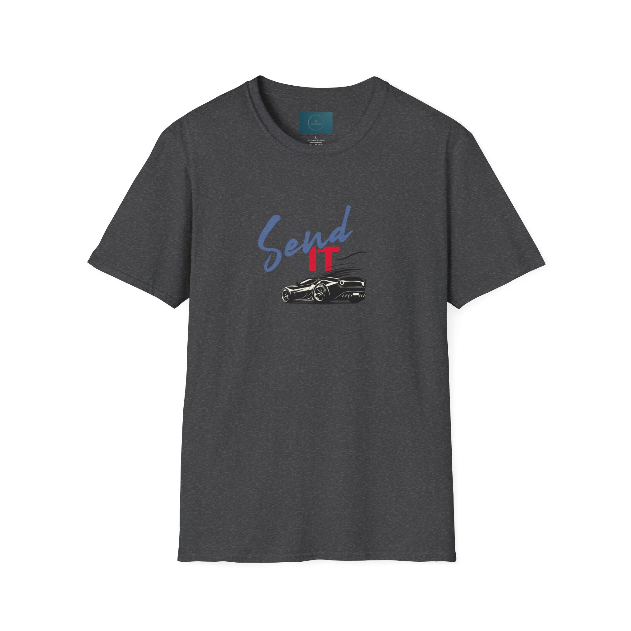 "Send It" Graphic sports car Tee – Car Culture Graphic Shirt, Unisex Fit