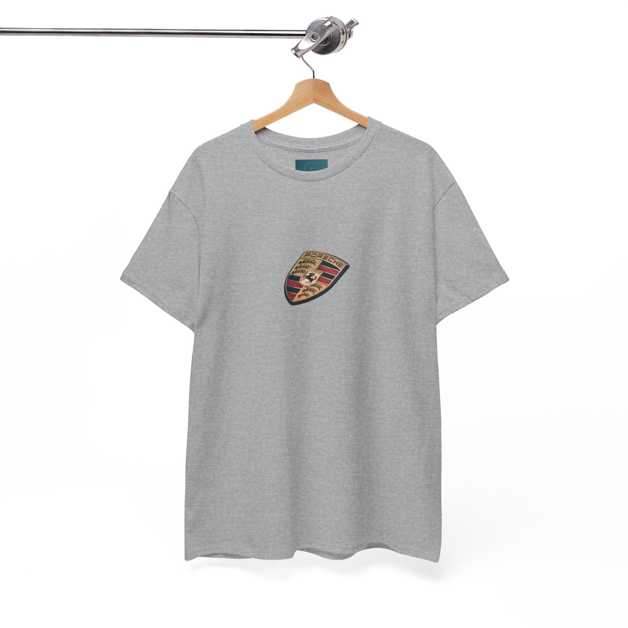 Porsche Logo Unisex Heavy Cotton T-Shirt – Classic Comfortable Graphic T-Shirt