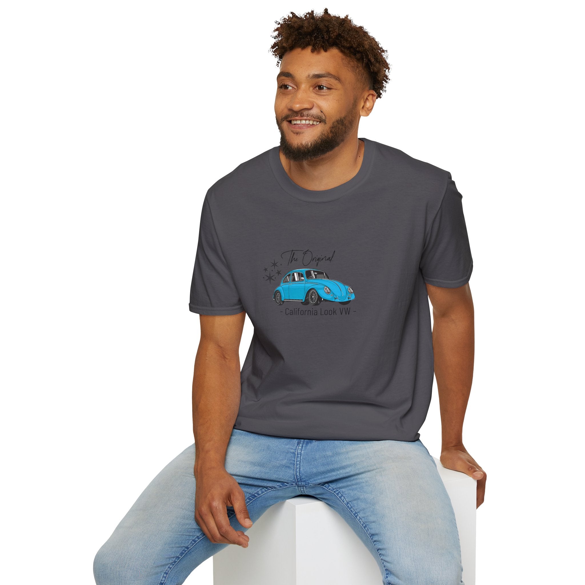 Cal Look VW Beetle T-Shirt | Retro Unisex Tee for Auto Lovers